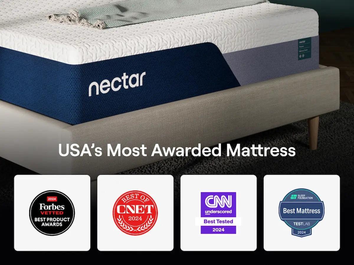 Nectar Foam Premier 5.1 White Twin XL Mattress - Image 6