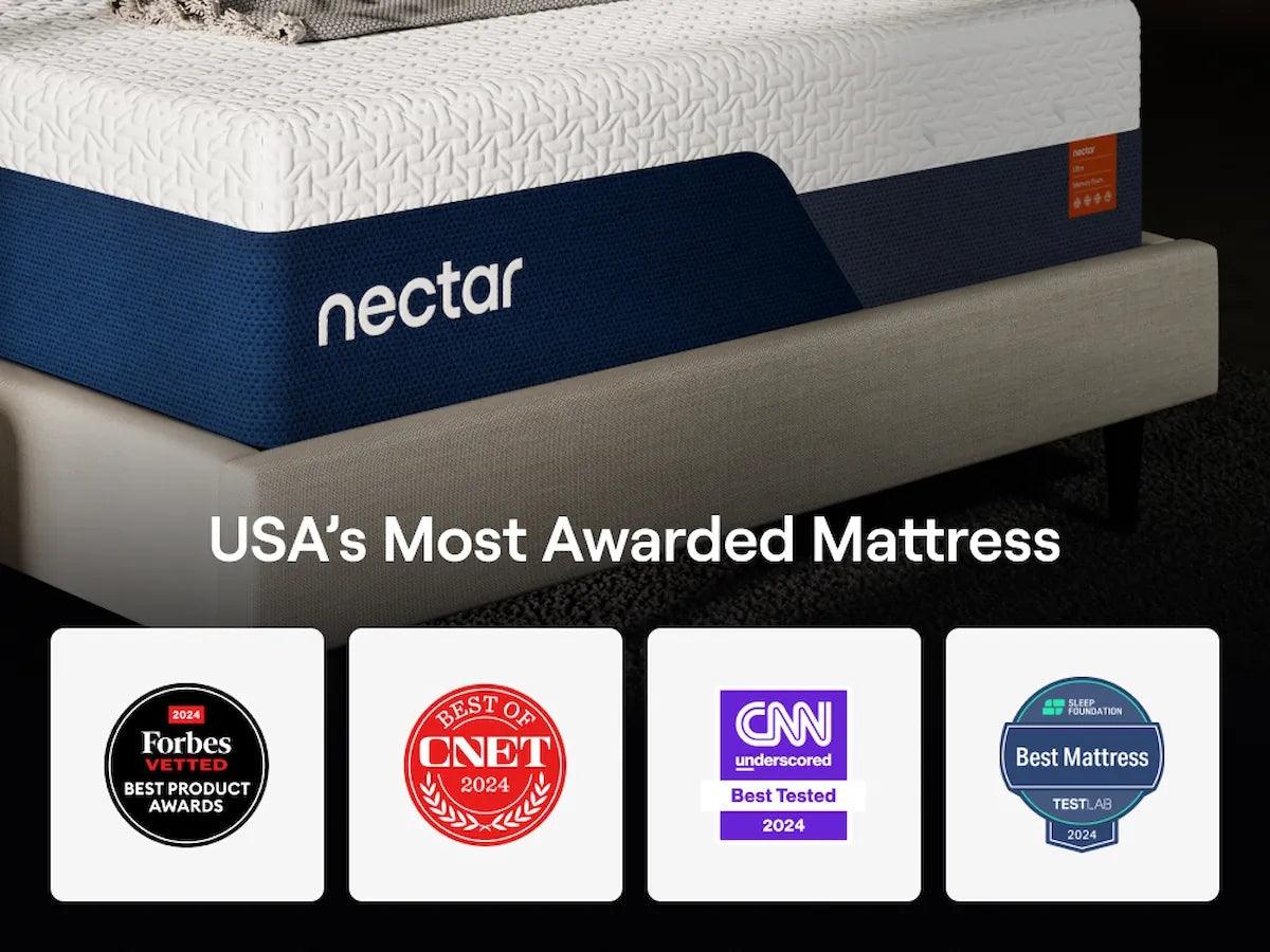 Nectar Foam Ultra 5.1 White Twin XL Mattress - Image 6