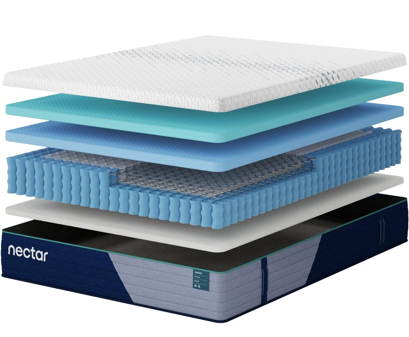 Nectar Hybrid Premier 5.1 White Queen Mattress - Image 3