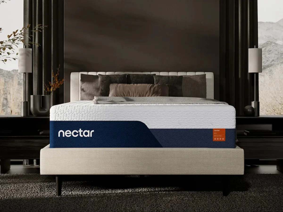 Nectar Ultra Memory Foam 5.1 White Full Mattress - Image 2