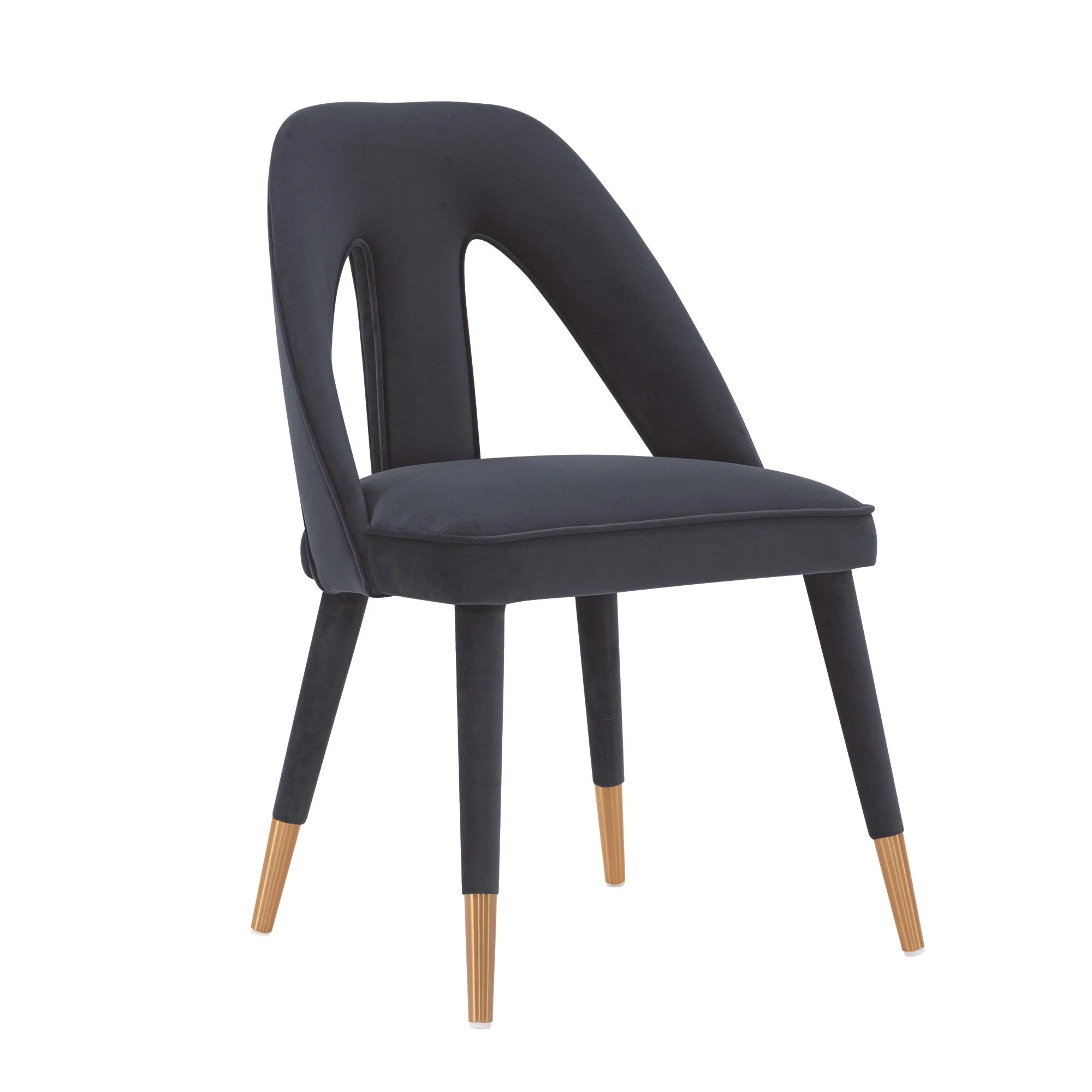 Neda Dining Chair in Midnight Blue (set of 2) - Image 11