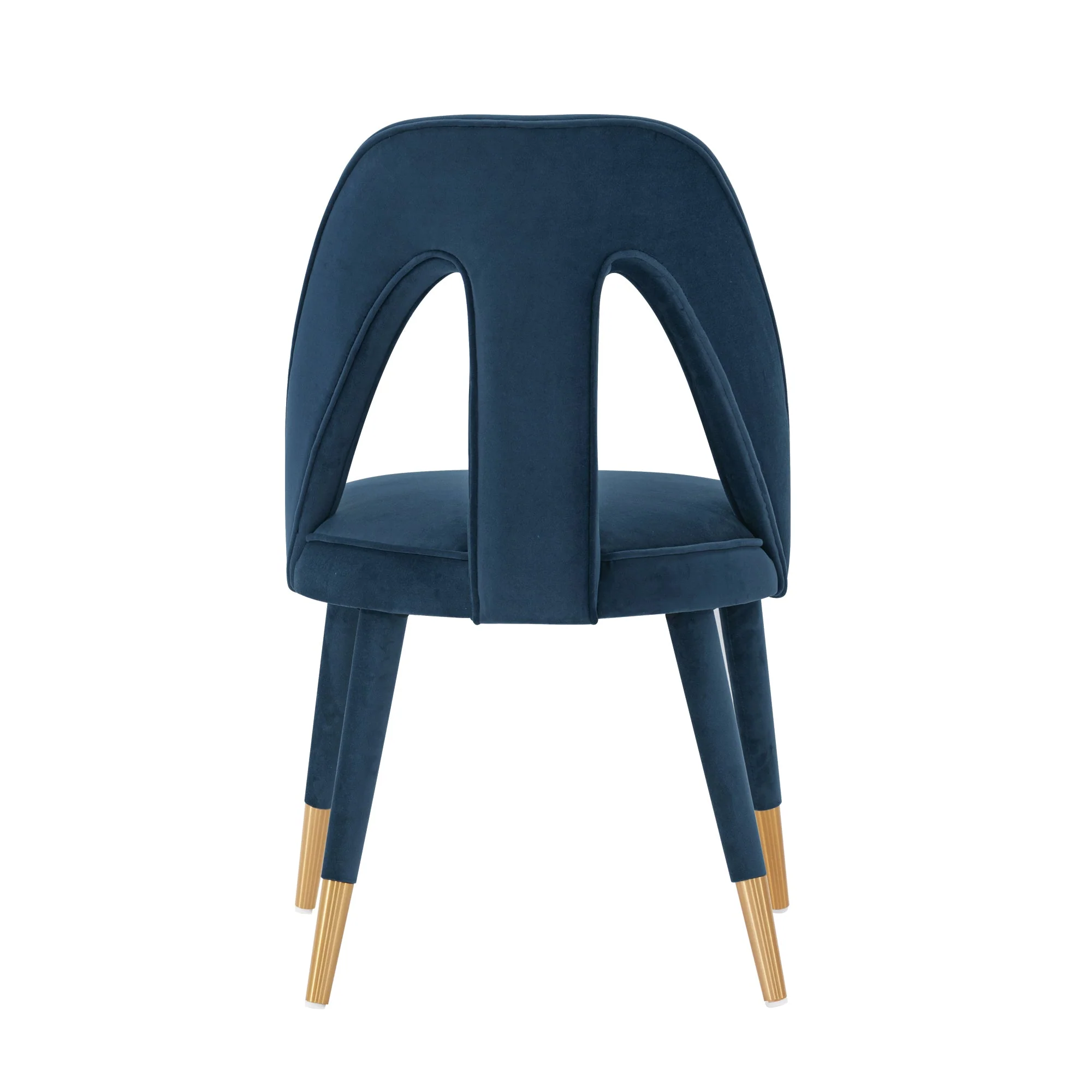 Neda Dining Chair in Midnight Blue (set of 2) - Image 8