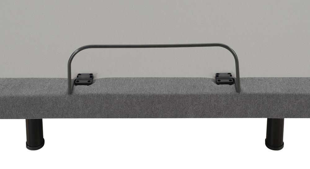 Negan Gray/Black Full Adjustable Bed Base - Image 12