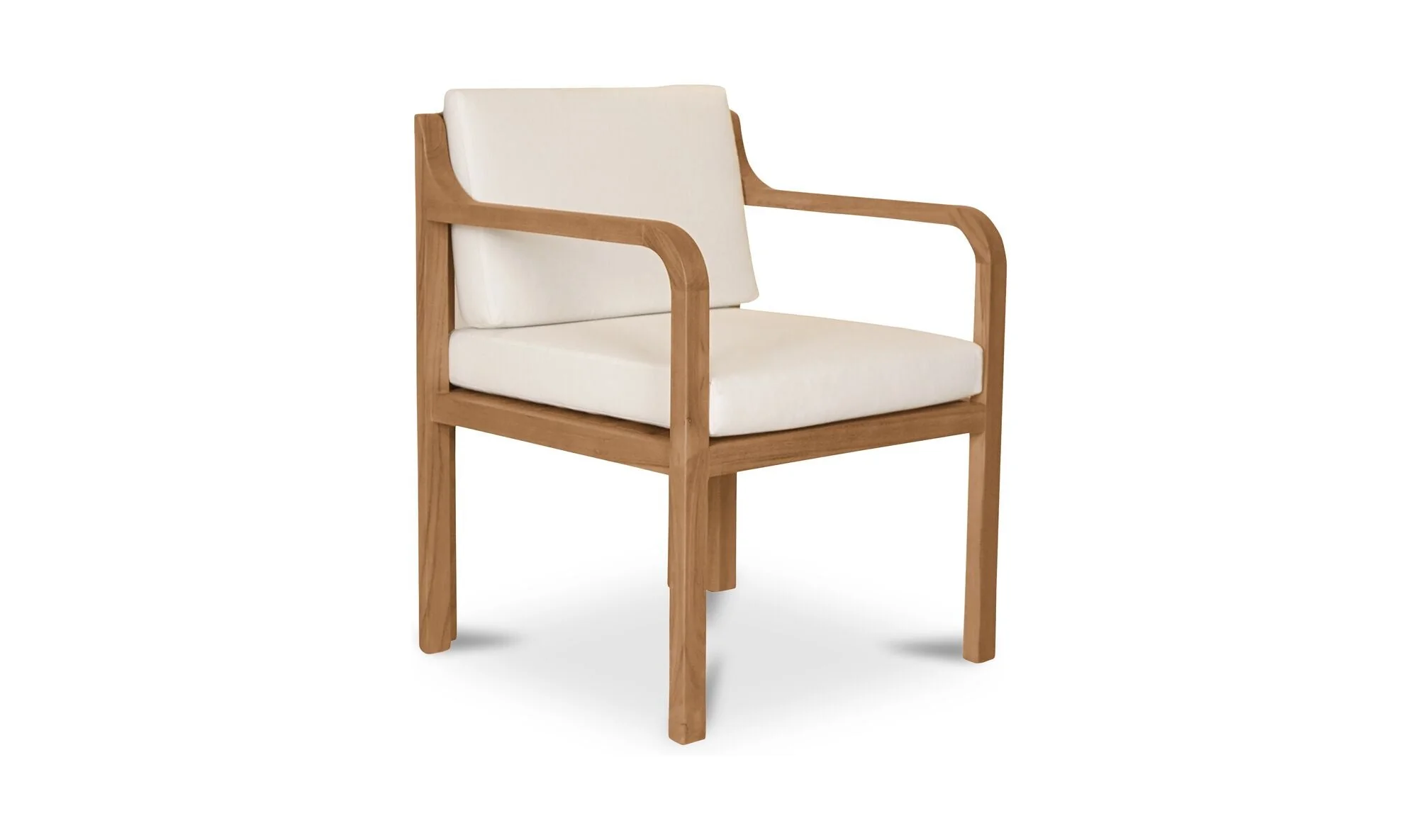 Nellie Outdoor Dining Chair White - Image 2