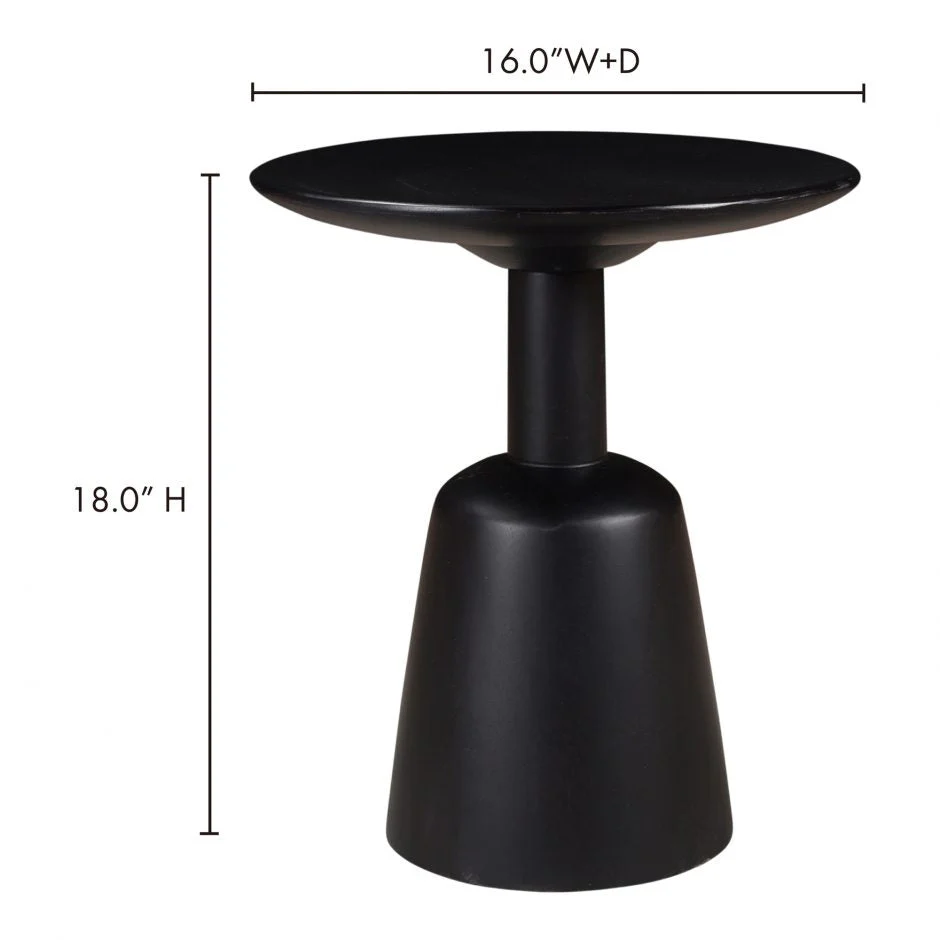 Nels End Table Black - Image 5