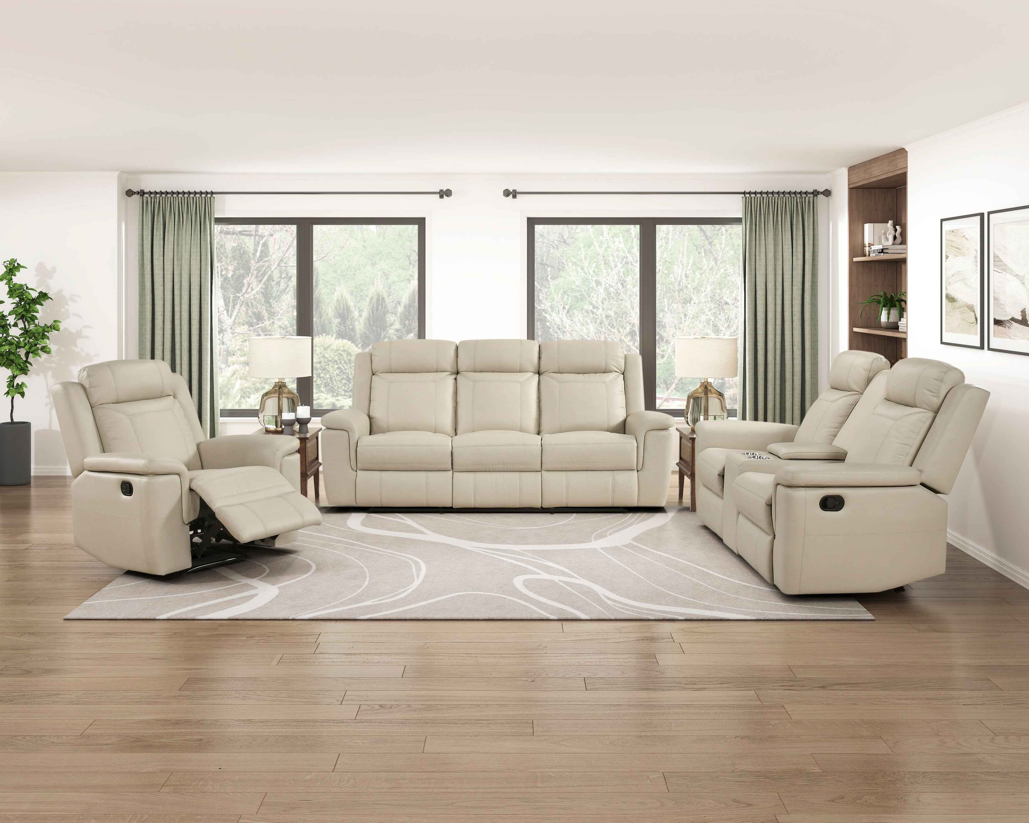 Nest Beige Reclining Chair - Image 12