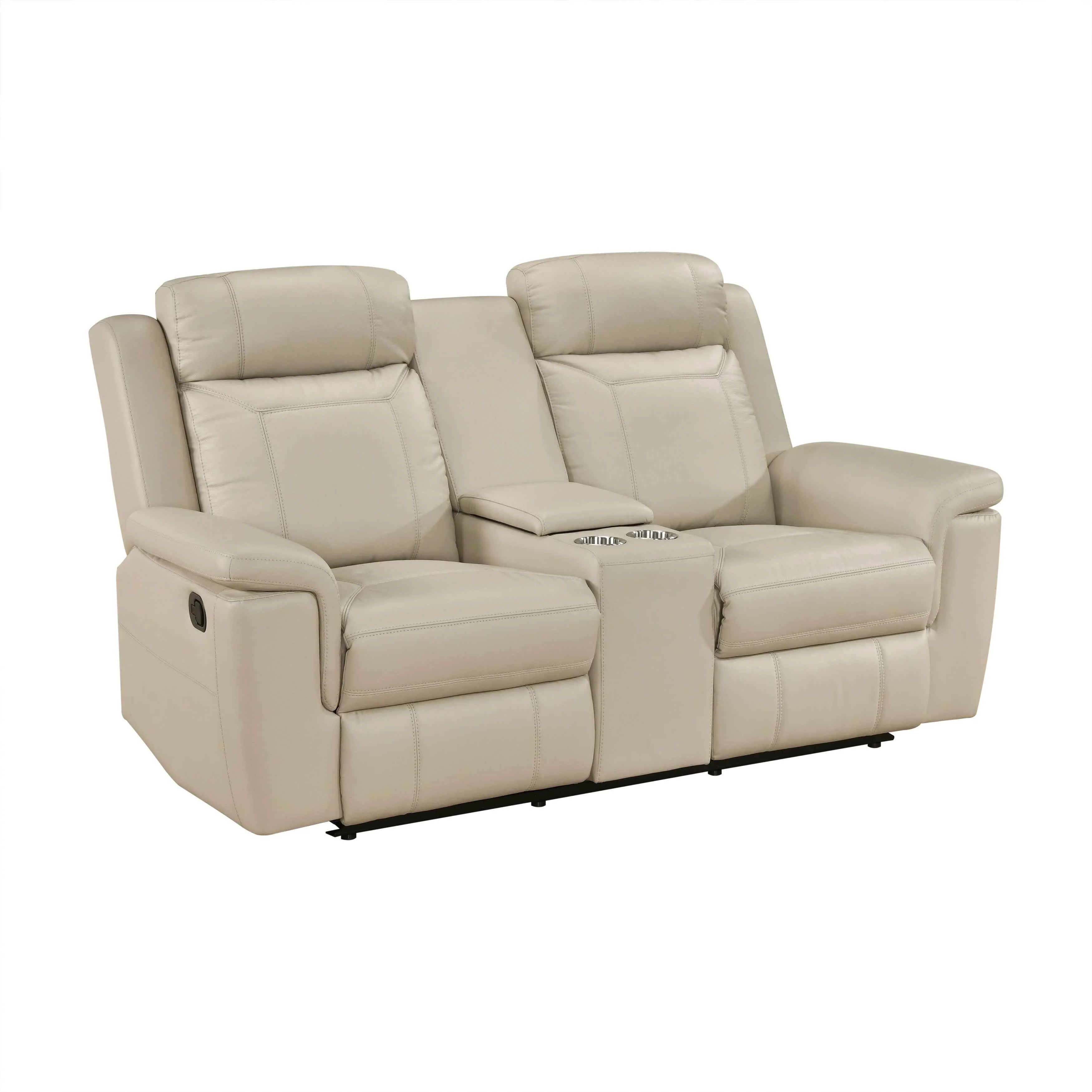Nest Beige Reclining Living Room Set - Image 7