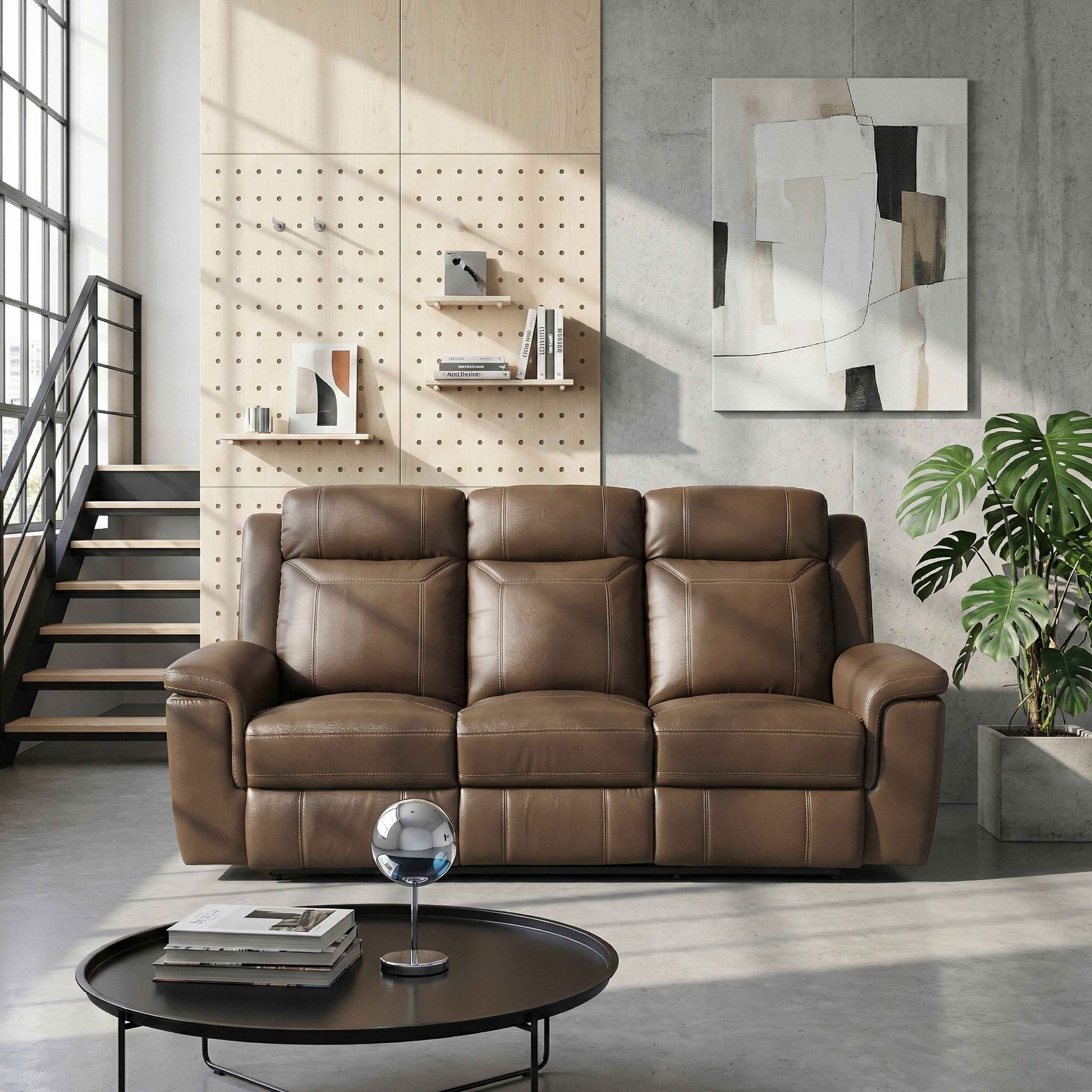 Nest Camel Double Reclining Sofa - Image 14