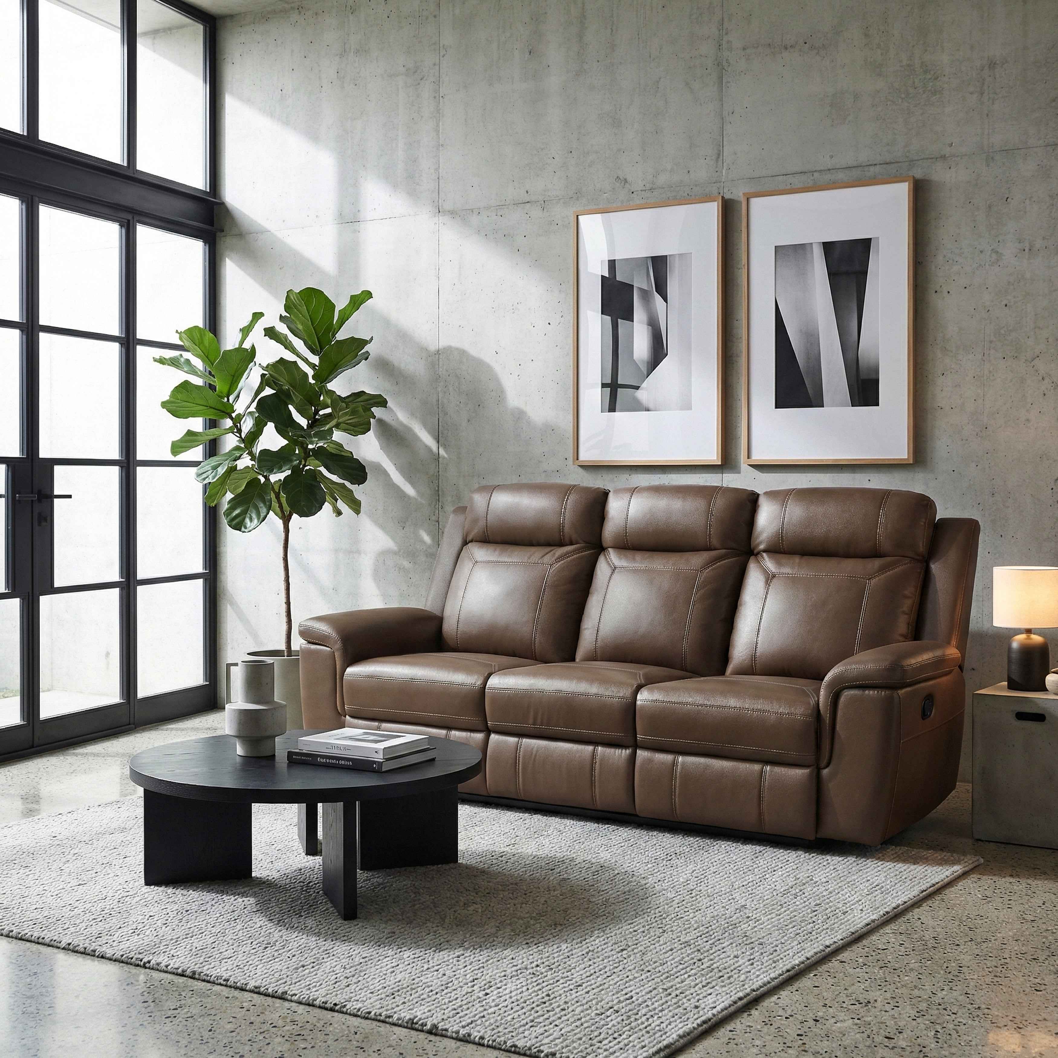 Nest Camel Double Reclining Sofa - Image 16