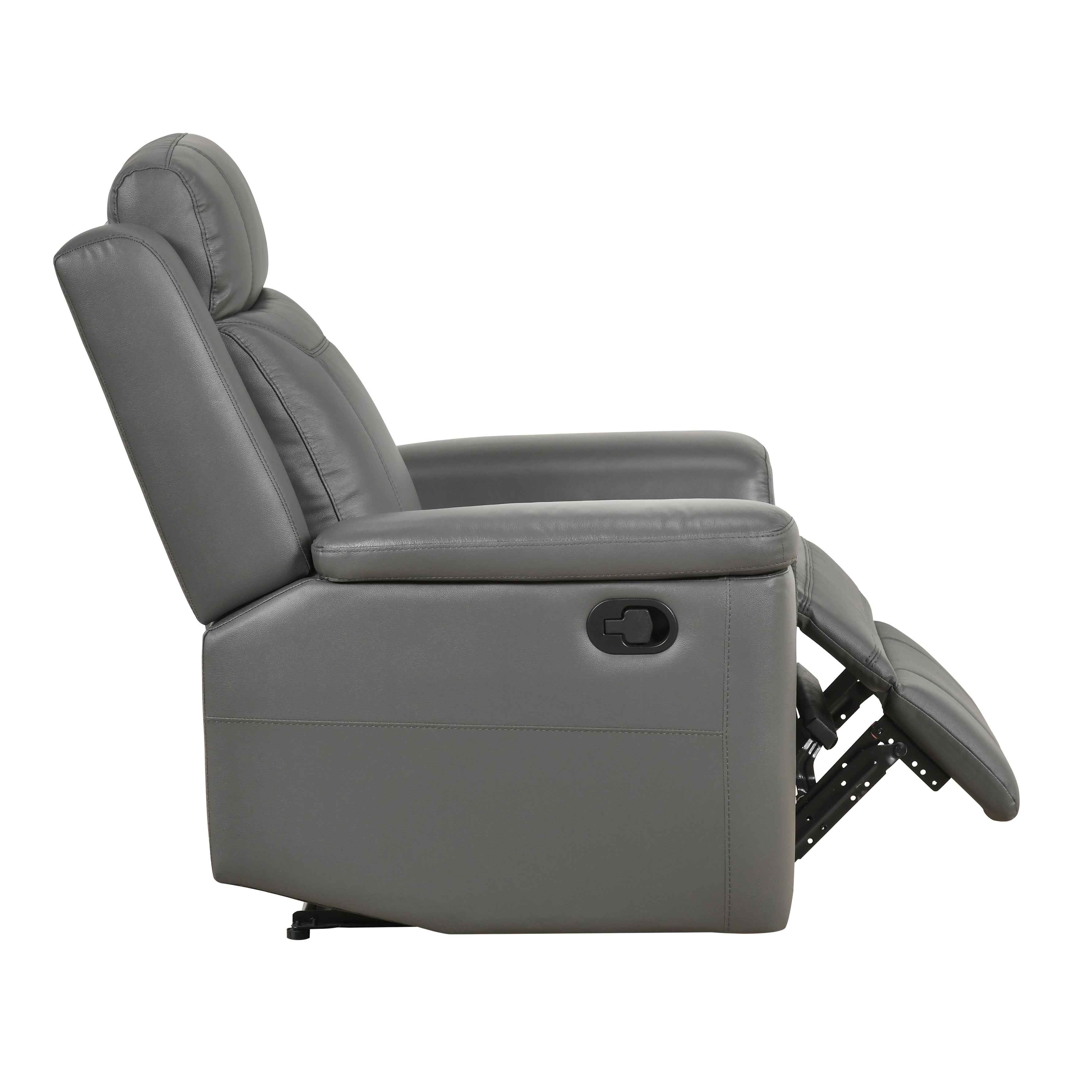 Nest Dark Gray 3-Piece Reclining Living Room Set - Image 17