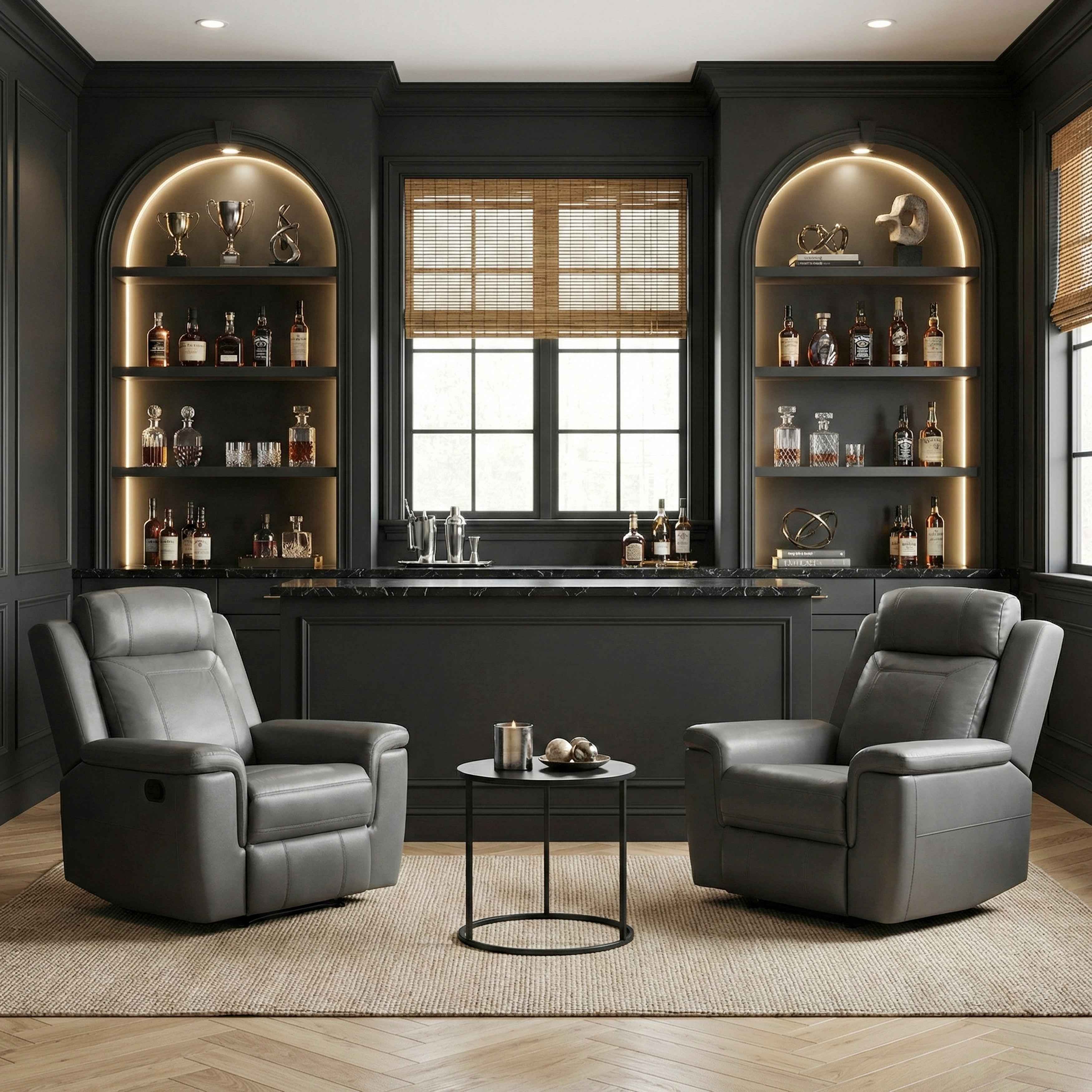 Nest Dark Gray Reclining Chair - Image 16