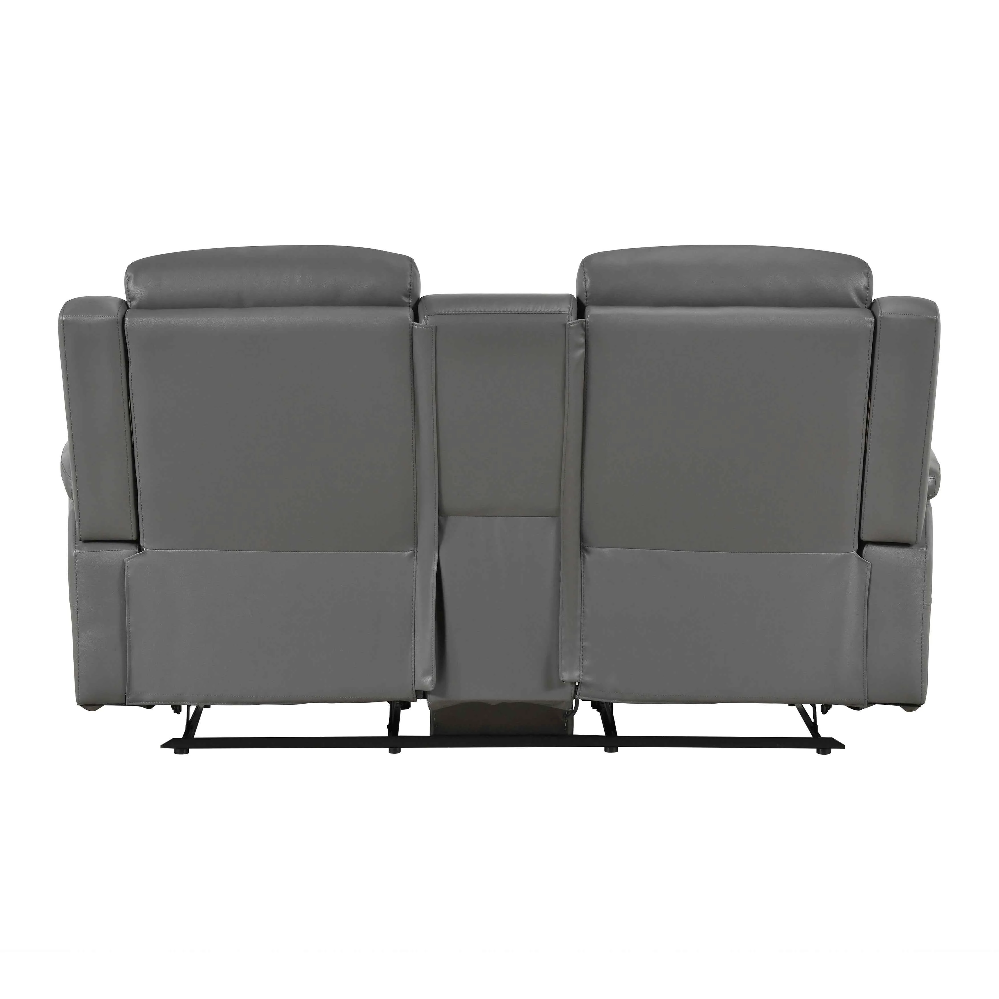Nest Dark Gray Reclining Living Room Set - Image 8