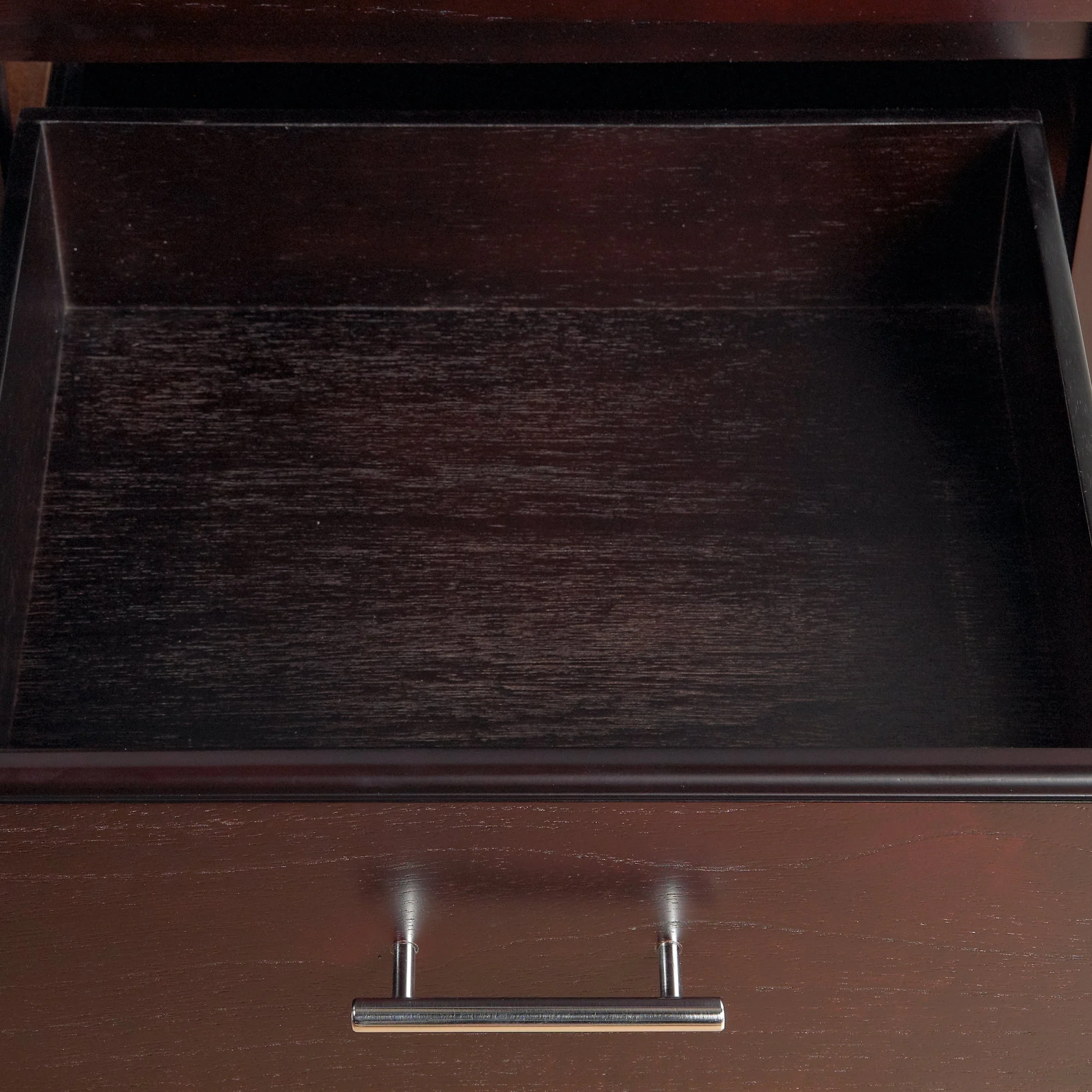 Nevis Charging Station Nightstand in Espresso - Image 5