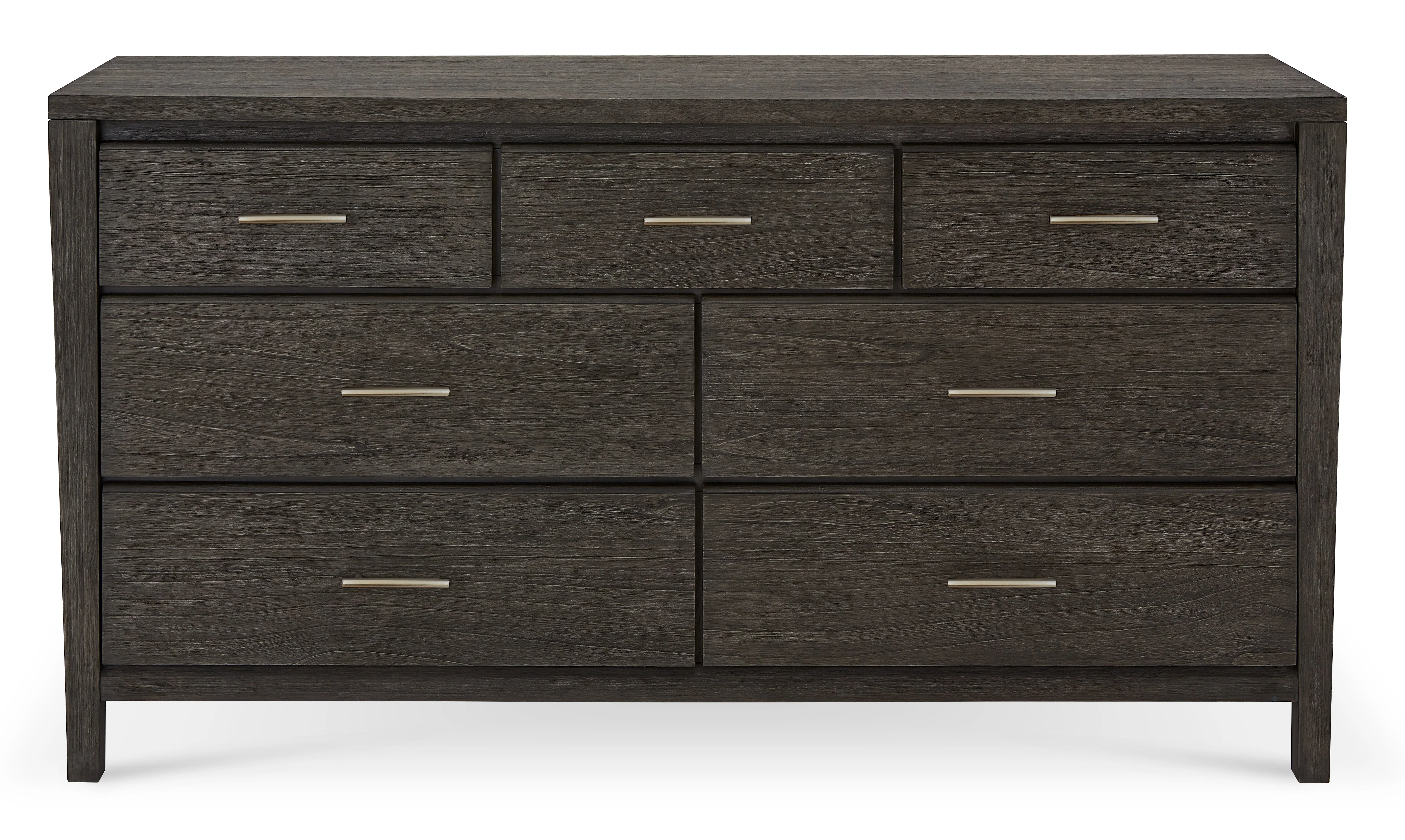 Nevis Seven Drawer Dresser in Sharkskin - Image 6