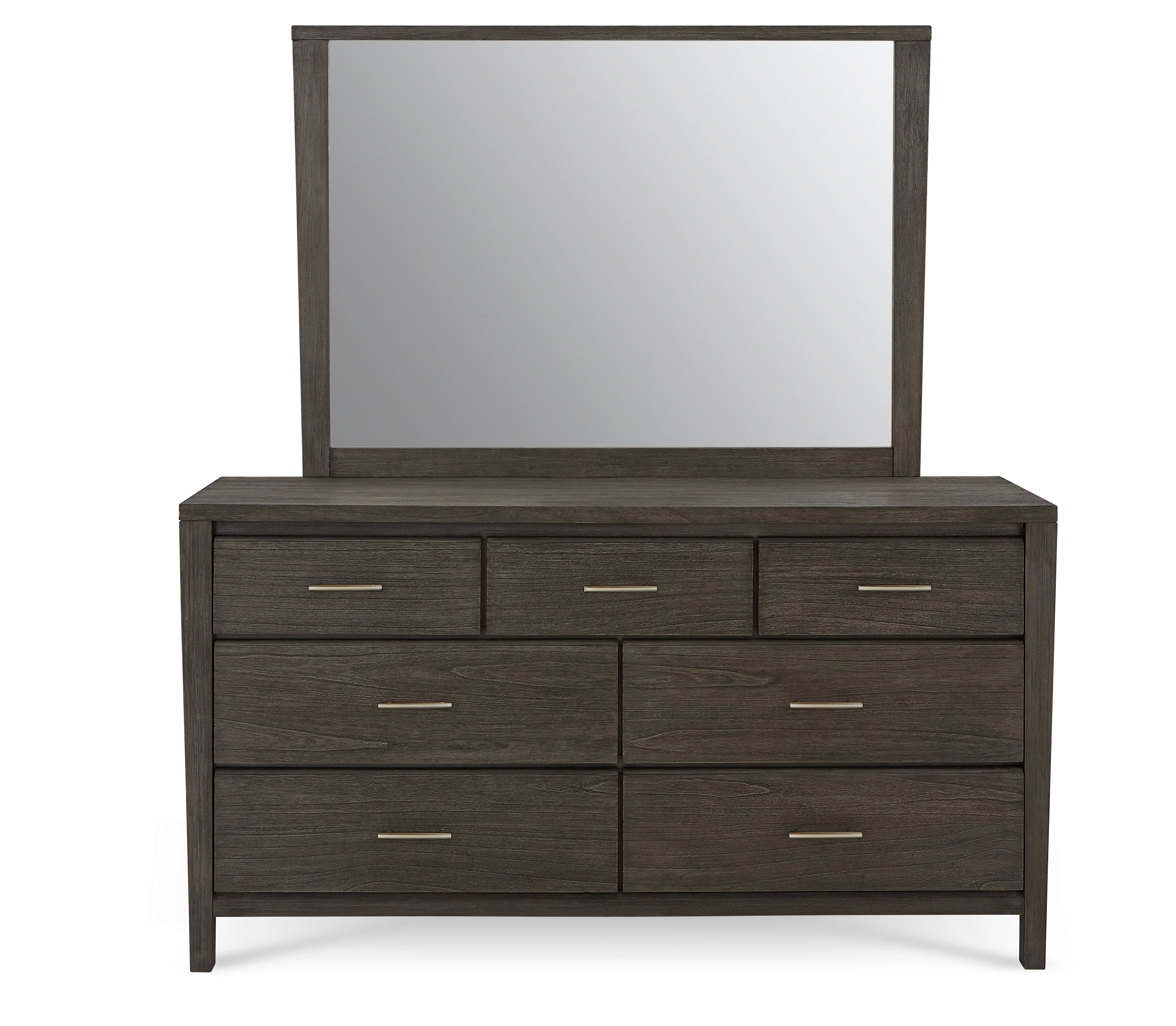 Nevis Seven Drawer Dresser in Sharkskin - Image 8