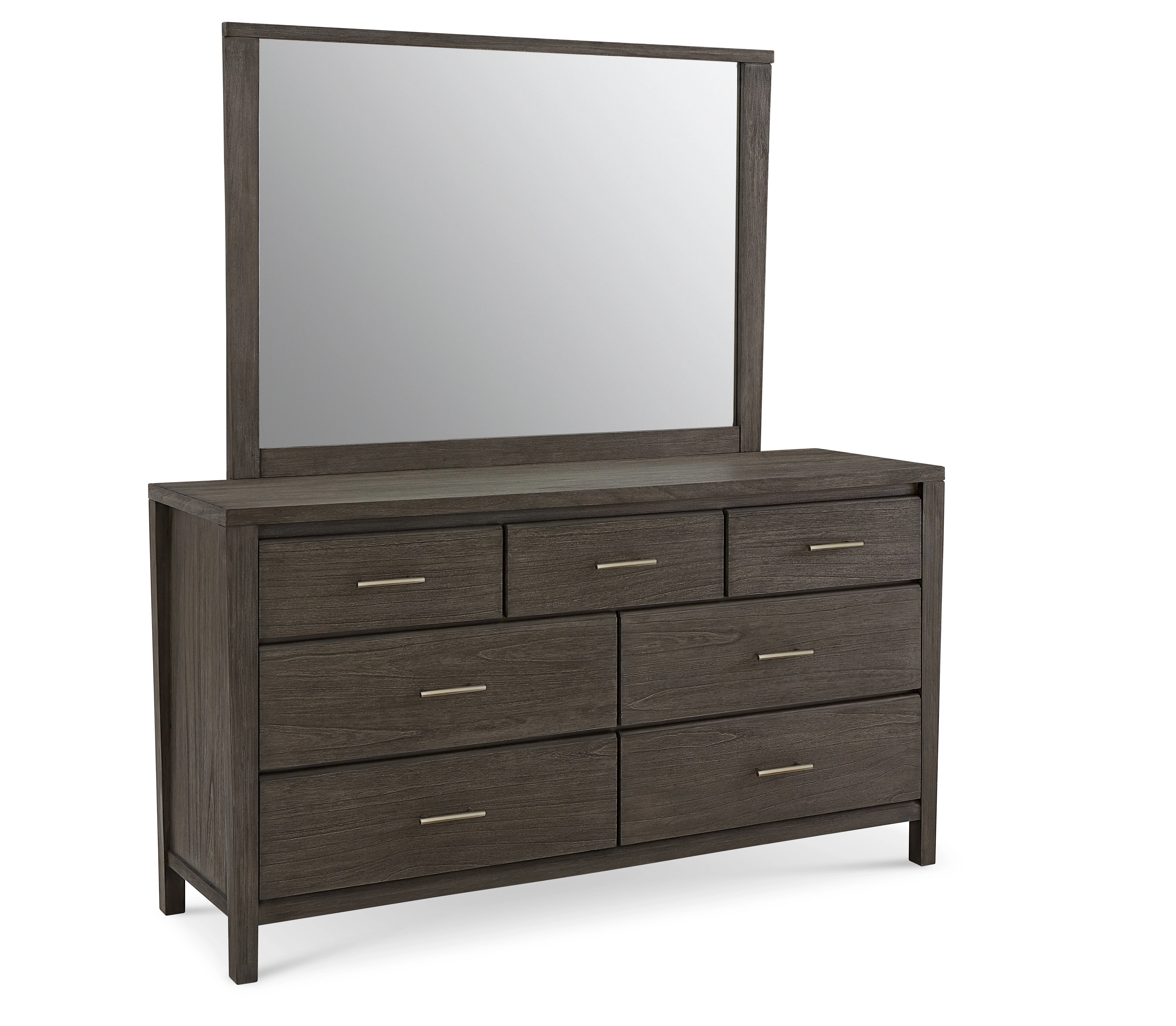 Nevis Seven Drawer Dresser in Sharkskin - Image 9