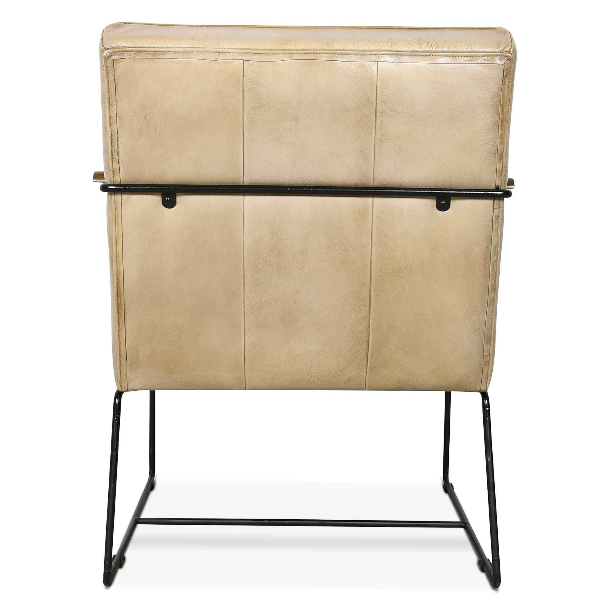 New York Tony Accent Chair in Antique Ivory - Image 6