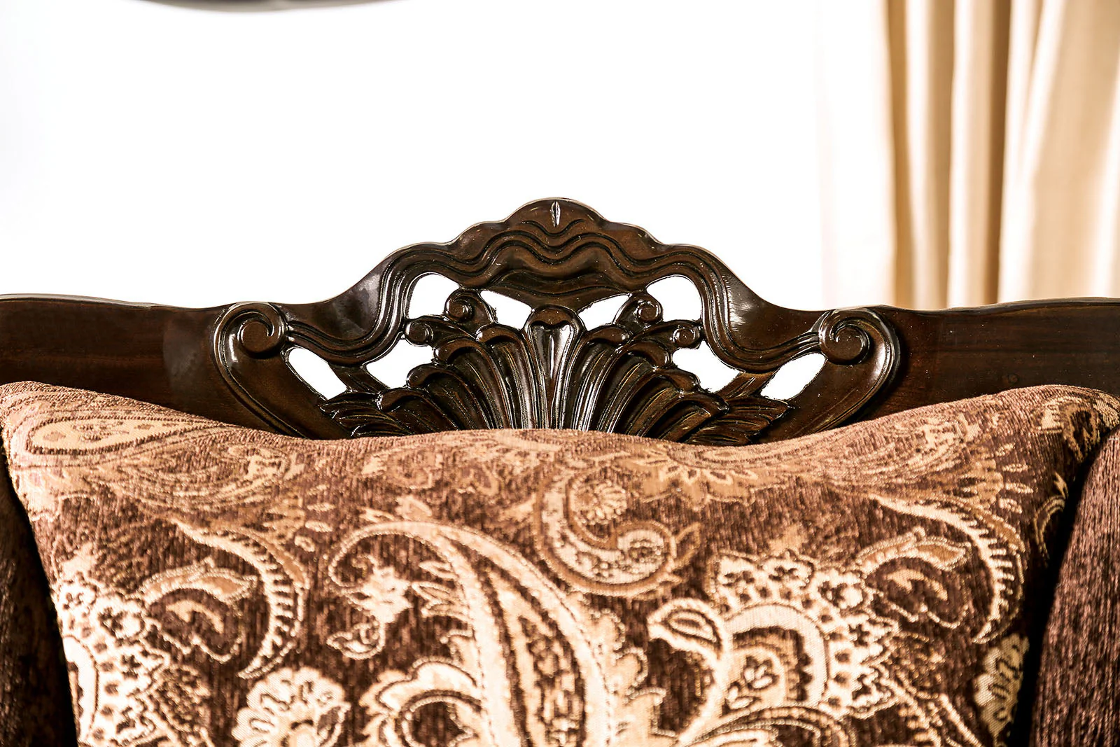 Newdale Brown/Gold Sofa & Loveseat - Image 8