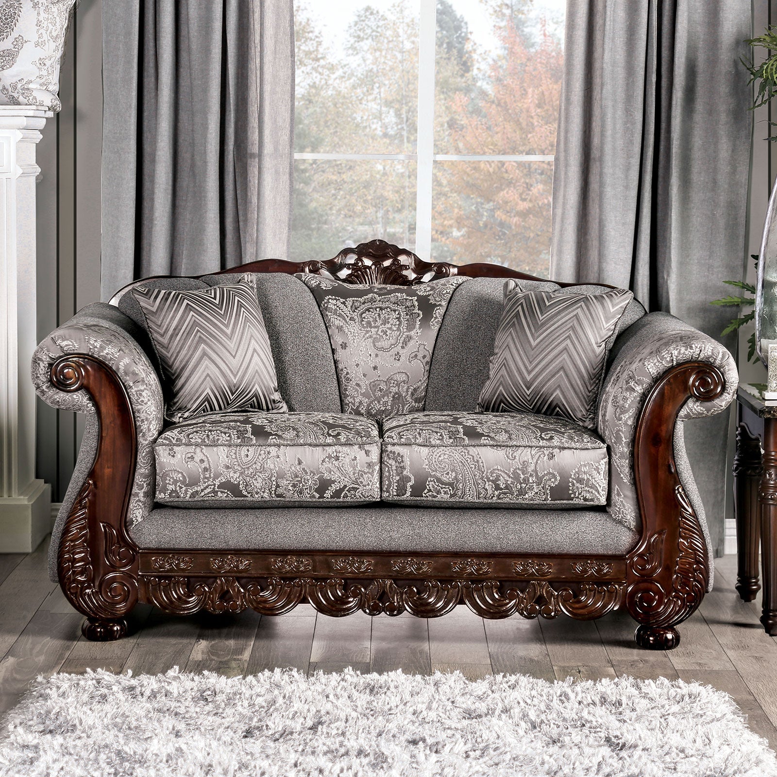 Newdale Gray Sofa & Loveseat - Image 2