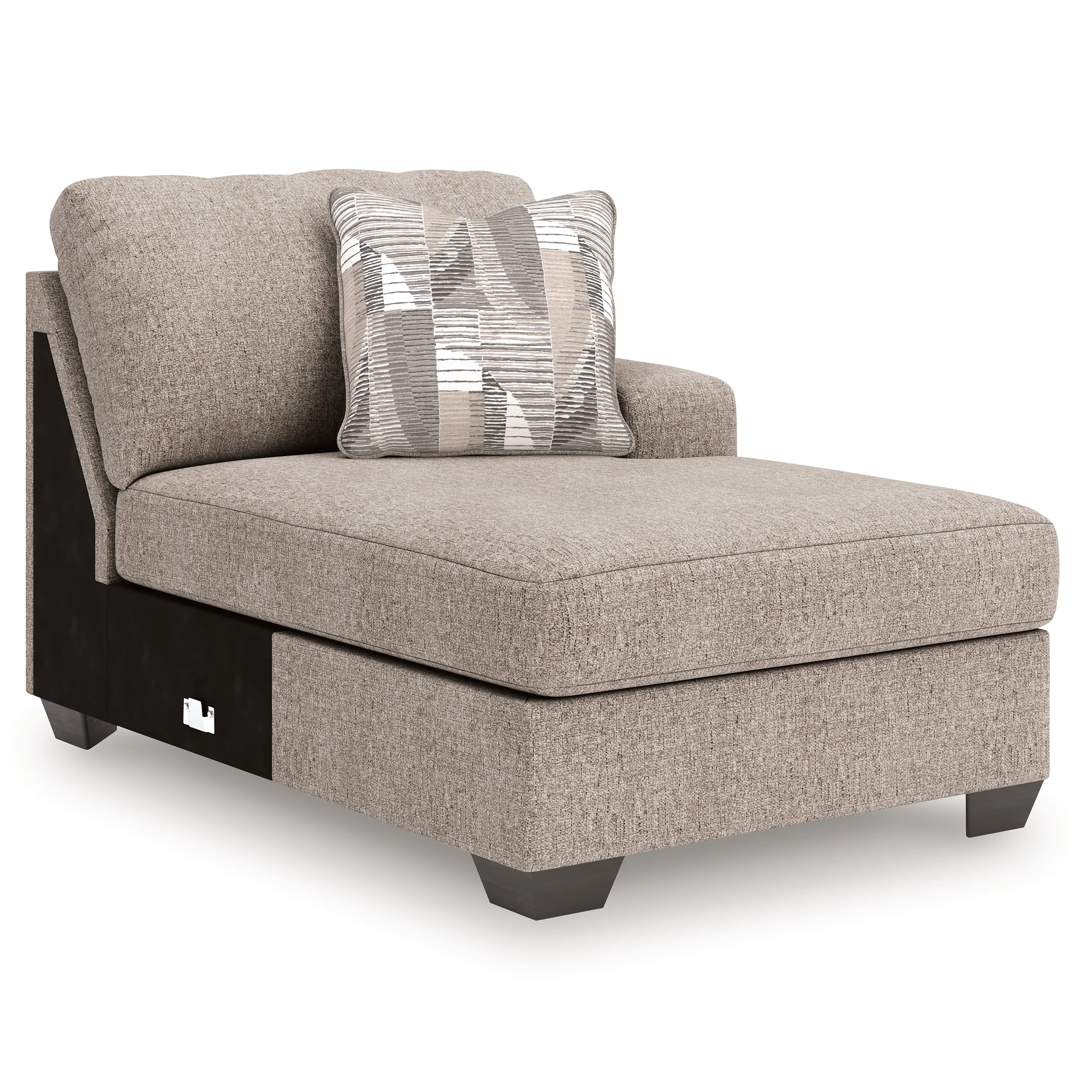 Newellen Hemp 3-Piece (RAF) Chaise Sleeper Sectional - Image 5