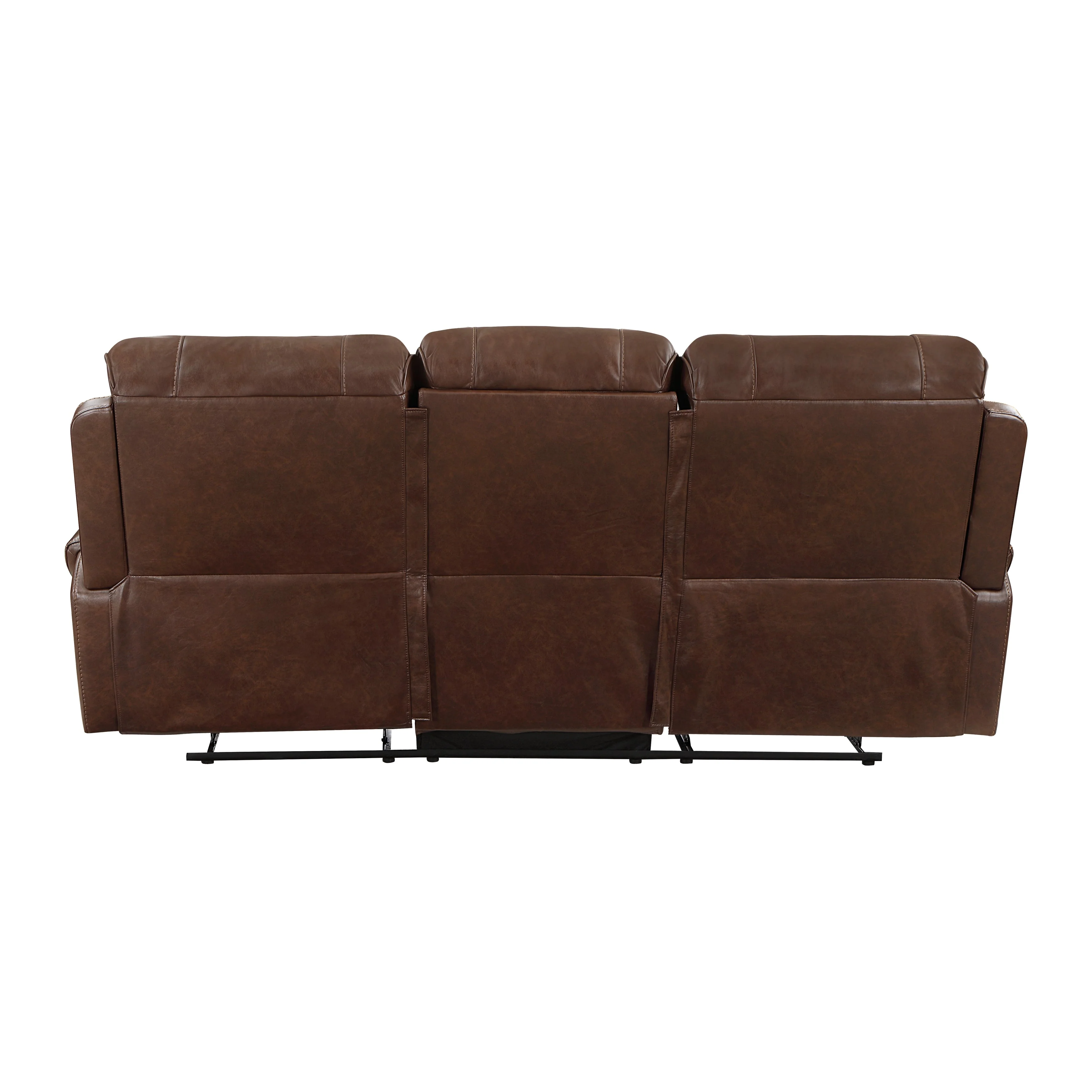 Newnan Brown Double Reclining Living Room Set - Image 7