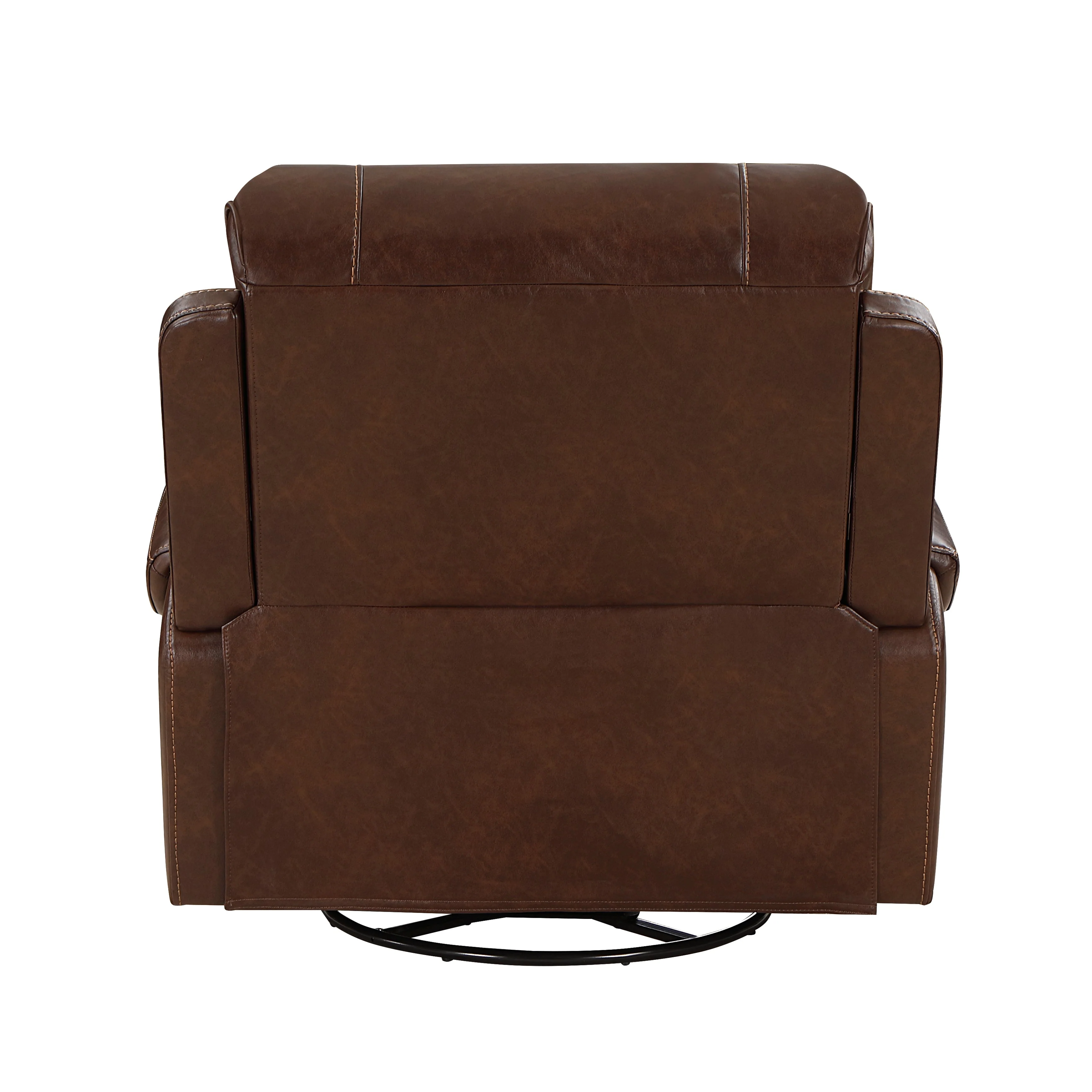 Newnan Brown Swivel Glider Reclining Chair - Image 5