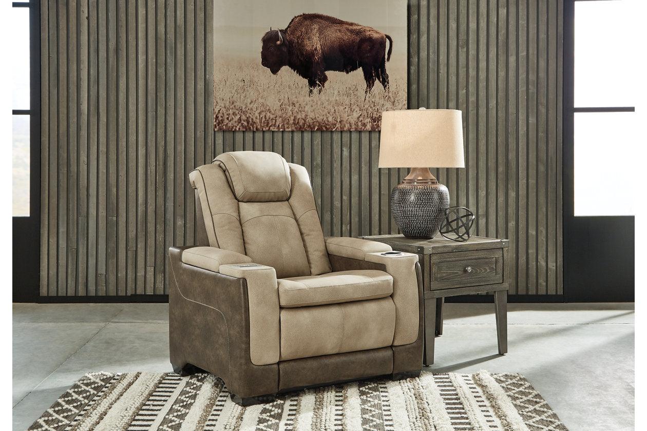 Next-Gen DuraPella Sand Dual Power Recliner