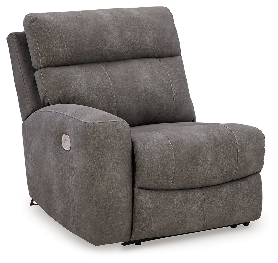 Next-Gen DuraPella Slate 5-Piece Power Reclining Sectional - Image 4