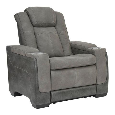 Next-Gen Durapella Slate Dual Power Reclining Living Room Set - Image 6