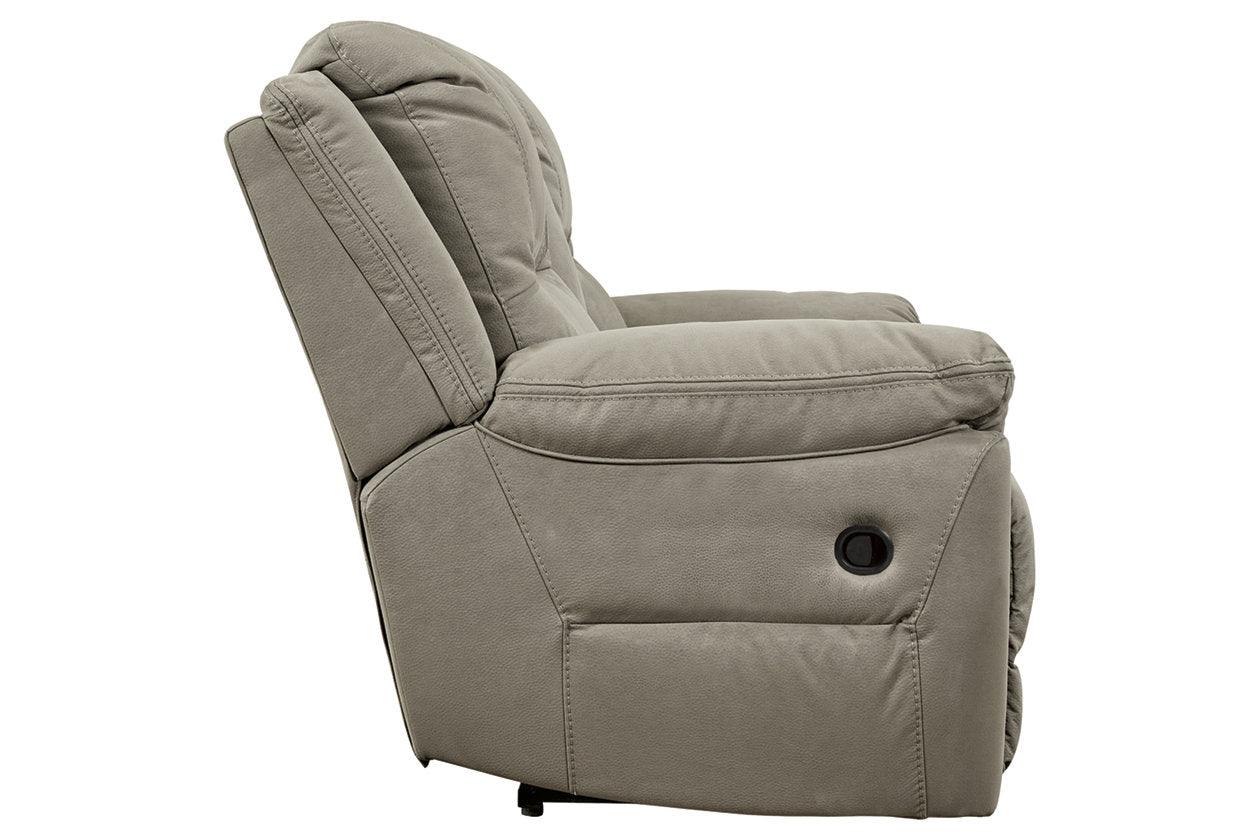 Next-Gen Gaucho Putty Manual Reclining Loveseat with Console - Image 4