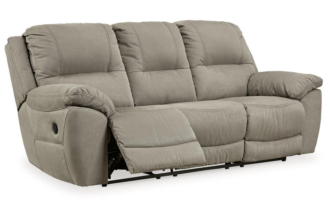 Next-Gen Gaucho Putty Power Reclining Sofa and Loveseat - Image 3
