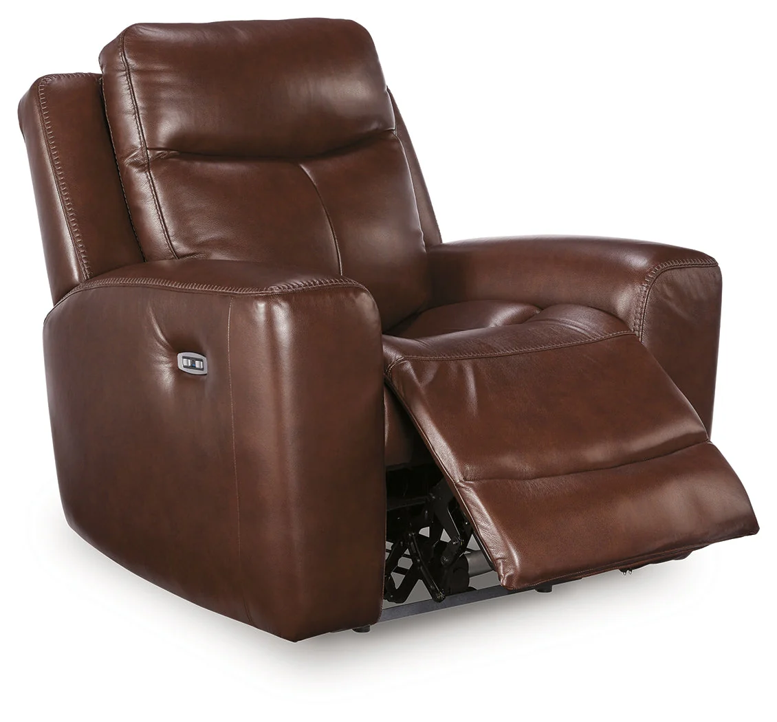 Next Move Mahogany Power Recliner - Image 3
