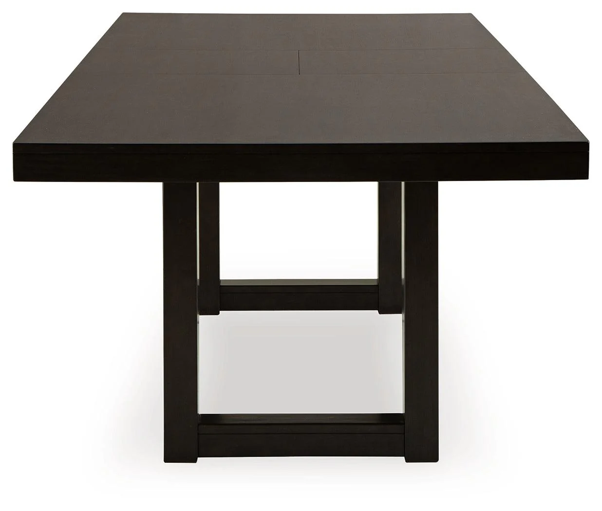 Neymorton Dark Grayish Brown Dining Extension Table - Image 4