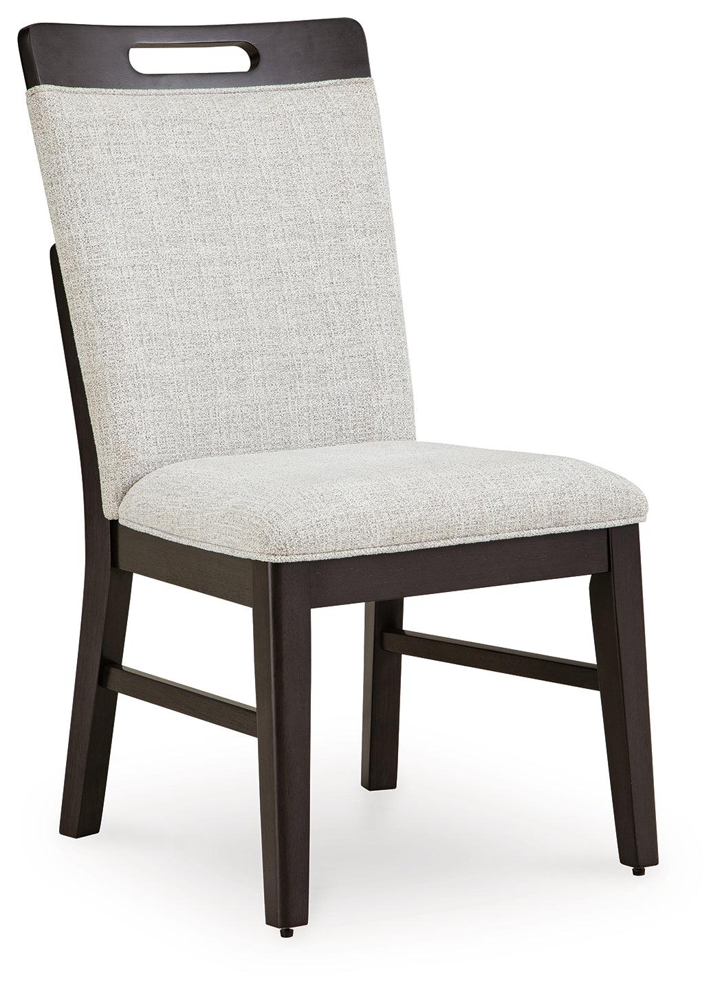 Neymorton Light Gray/Brown Dining Chair, Set of 2 - Image 2