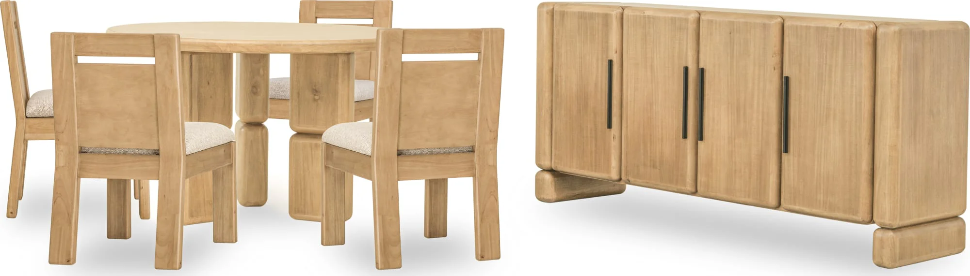 Nia Lioness/Hyena Chenille Upholstered Dining Chair (Set of 2) - Image 8