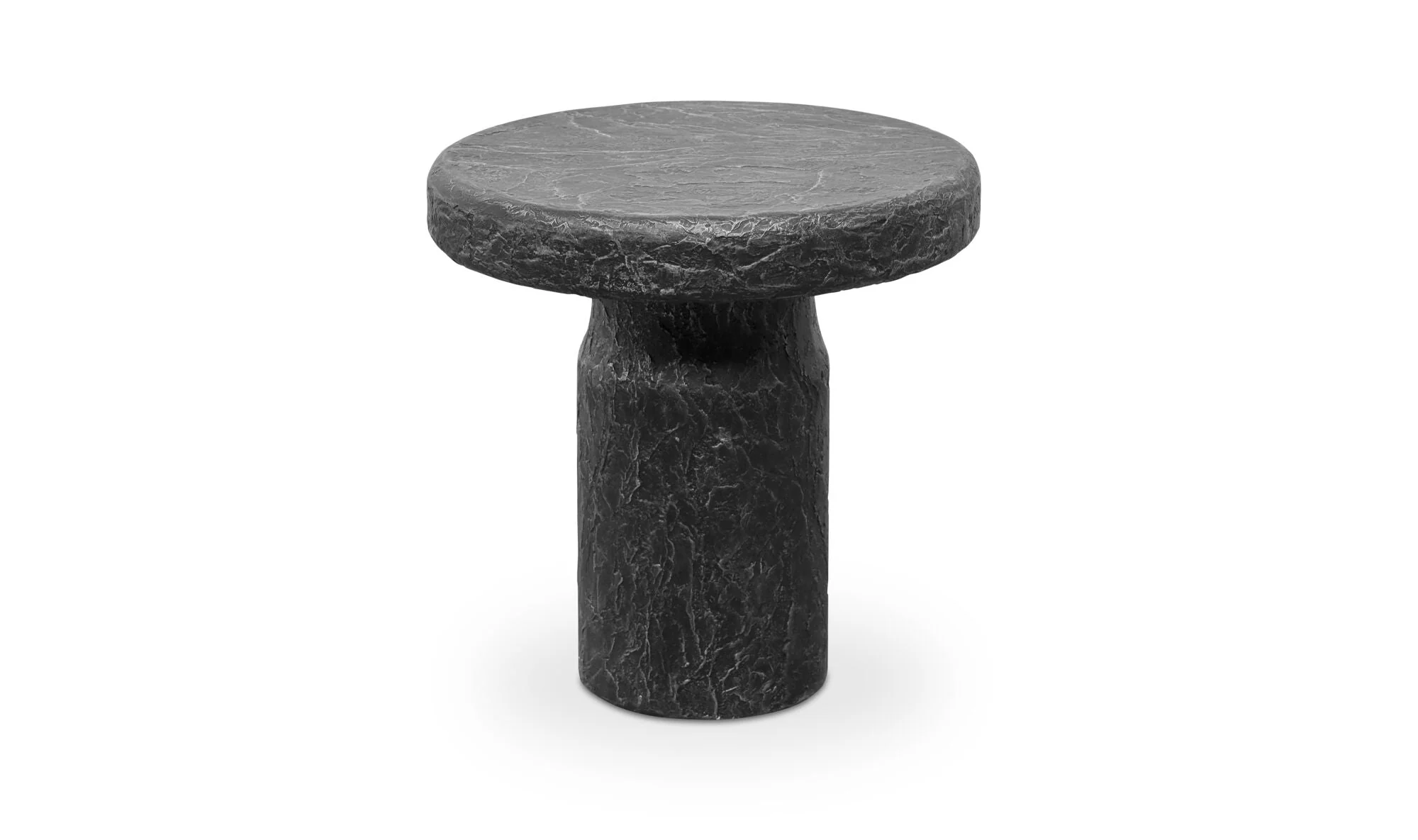 Nia Outdoor Side Table Charcoal