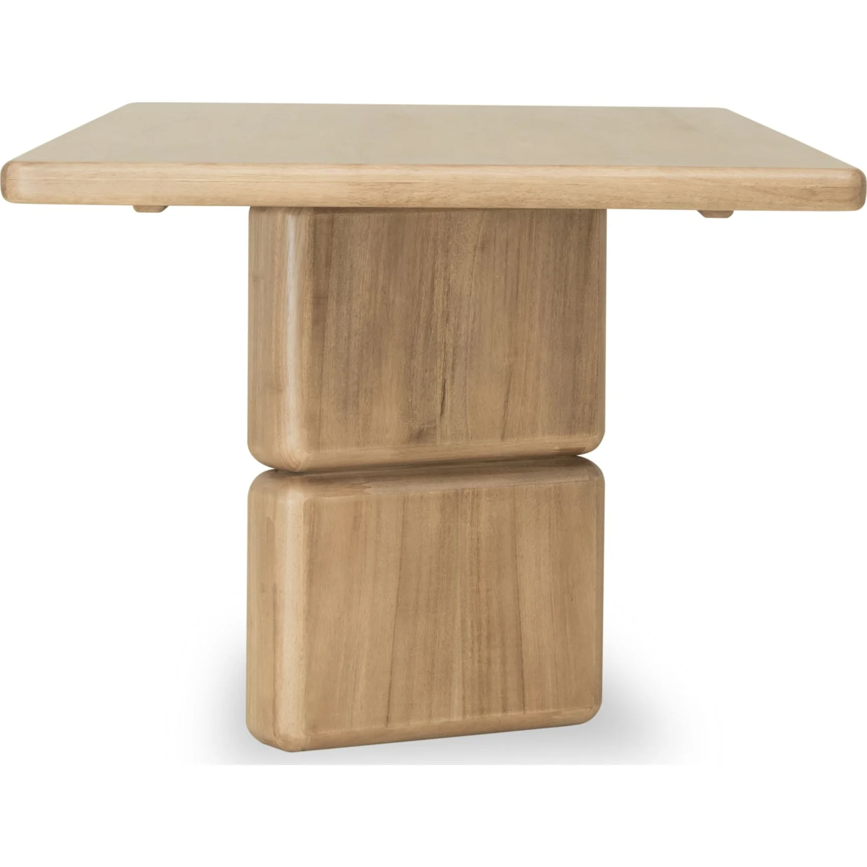 Nia Rectangular Acacia Wood Dining Table in Lioness - Image 3