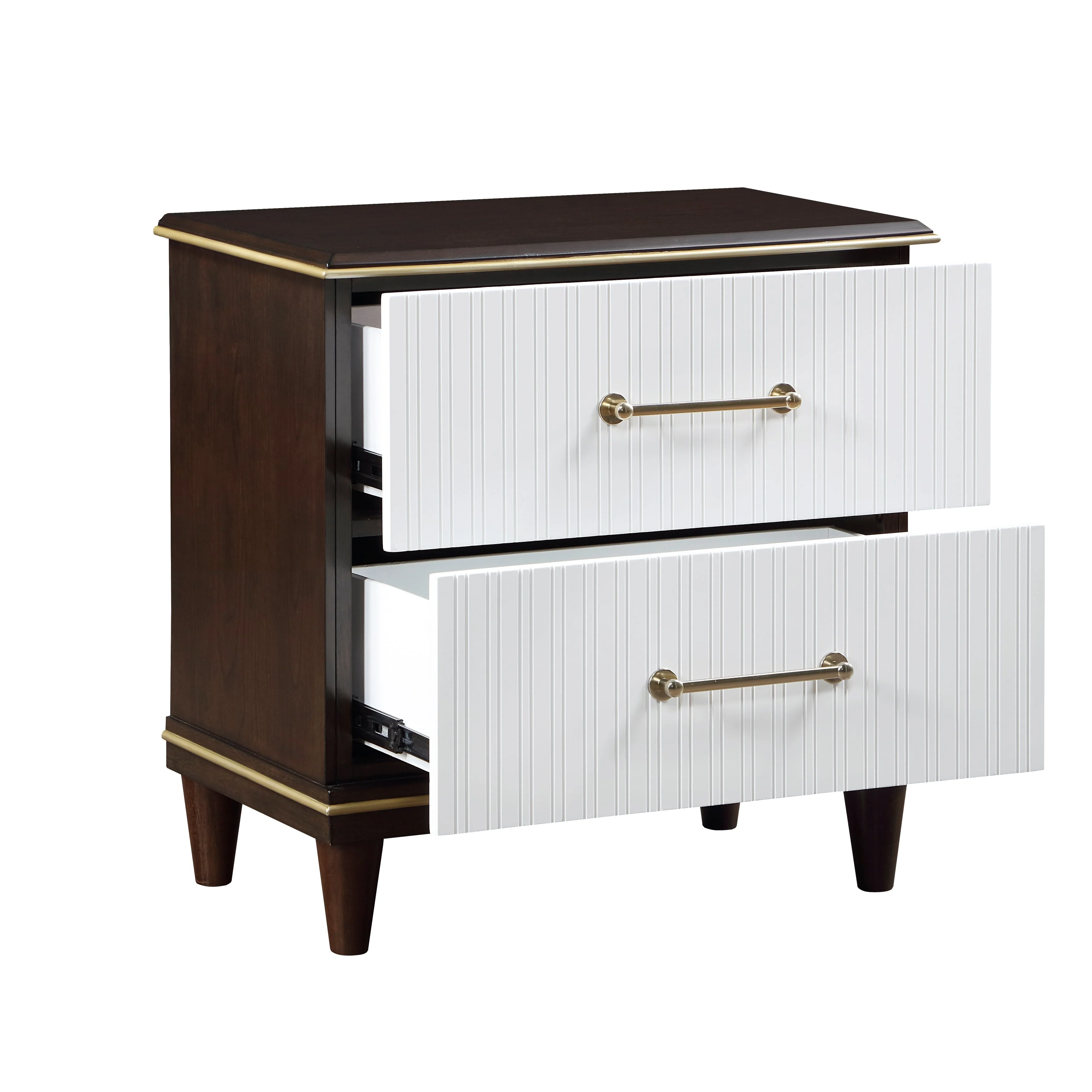 Niles White/Cherry Nightstand - Image 2