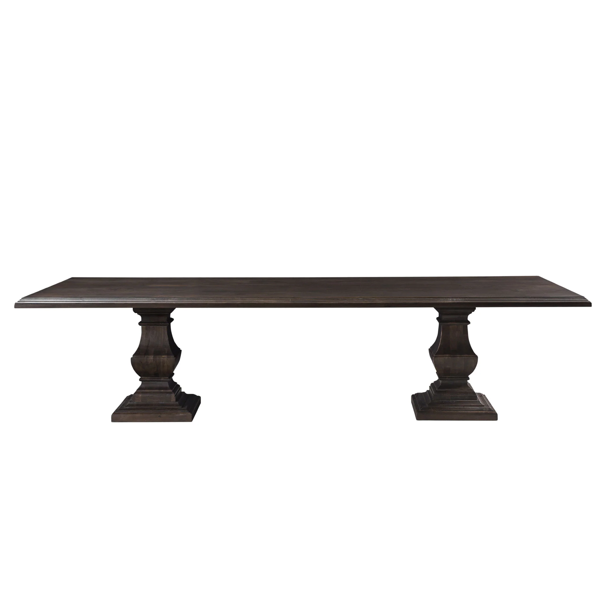Nimes 120" Dining Table in Vintage Brown