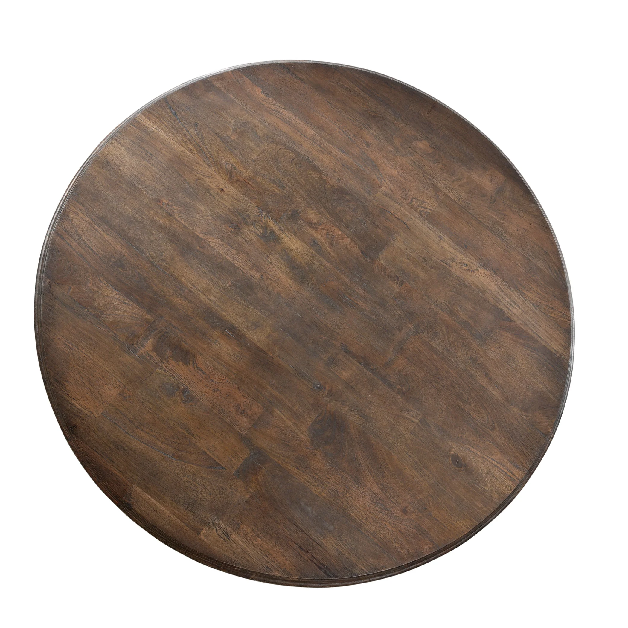 Nimes 48" Round Dining Table in Weathered Mango - Image 4