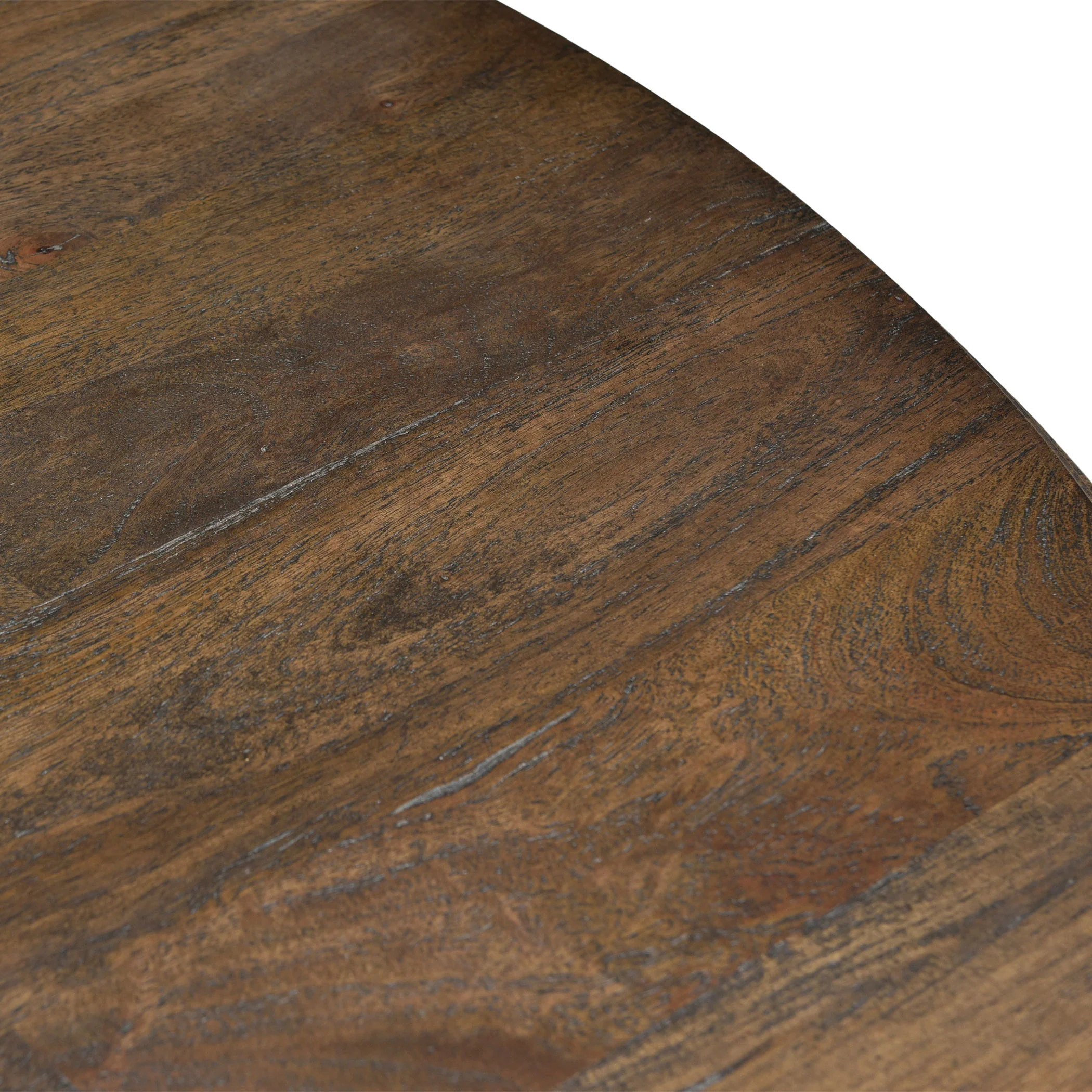 Nimes 48" Round Dining Table in Weathered Mango - Image 6