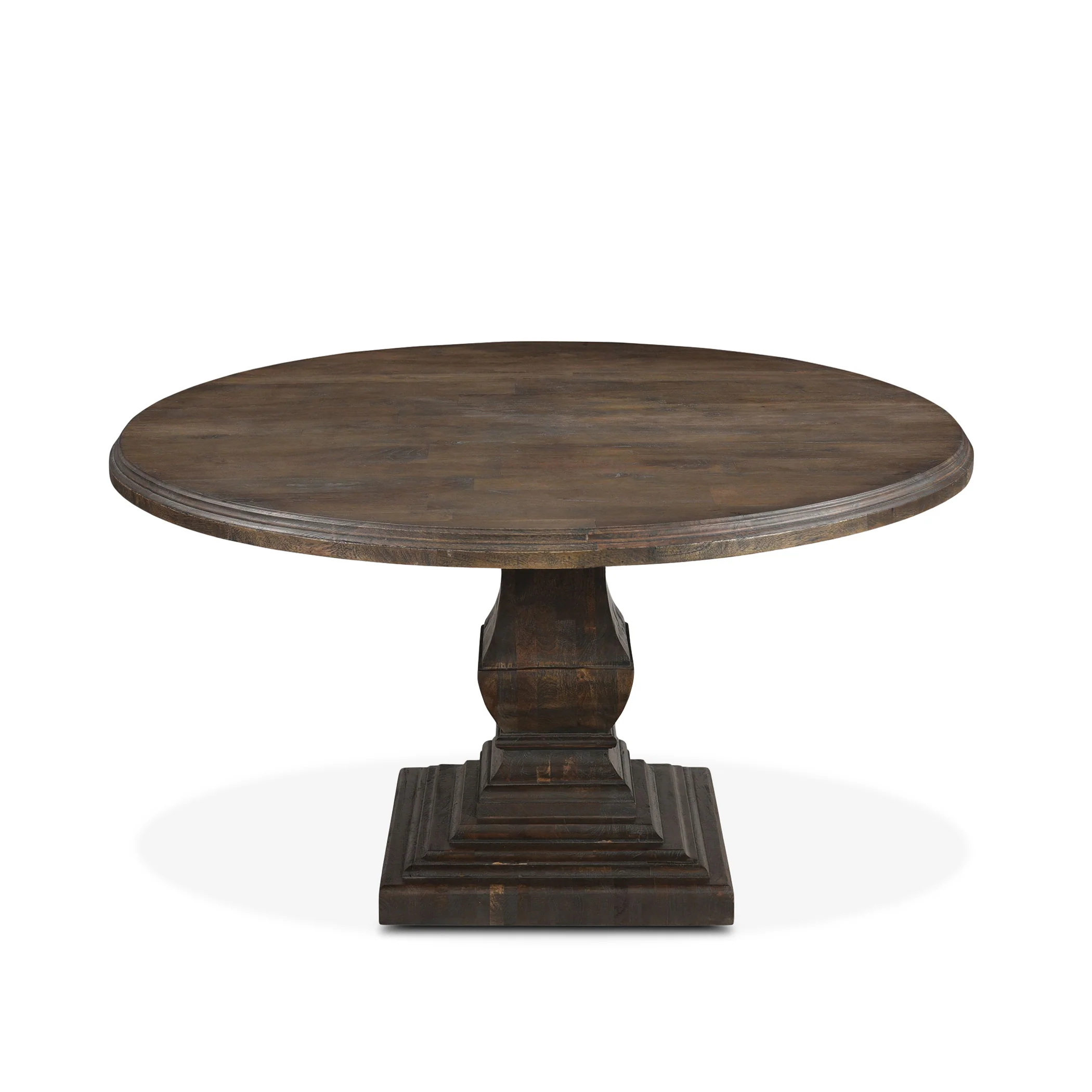 Nimes 48" Round Dining Table in Weathered Mango - Image 8