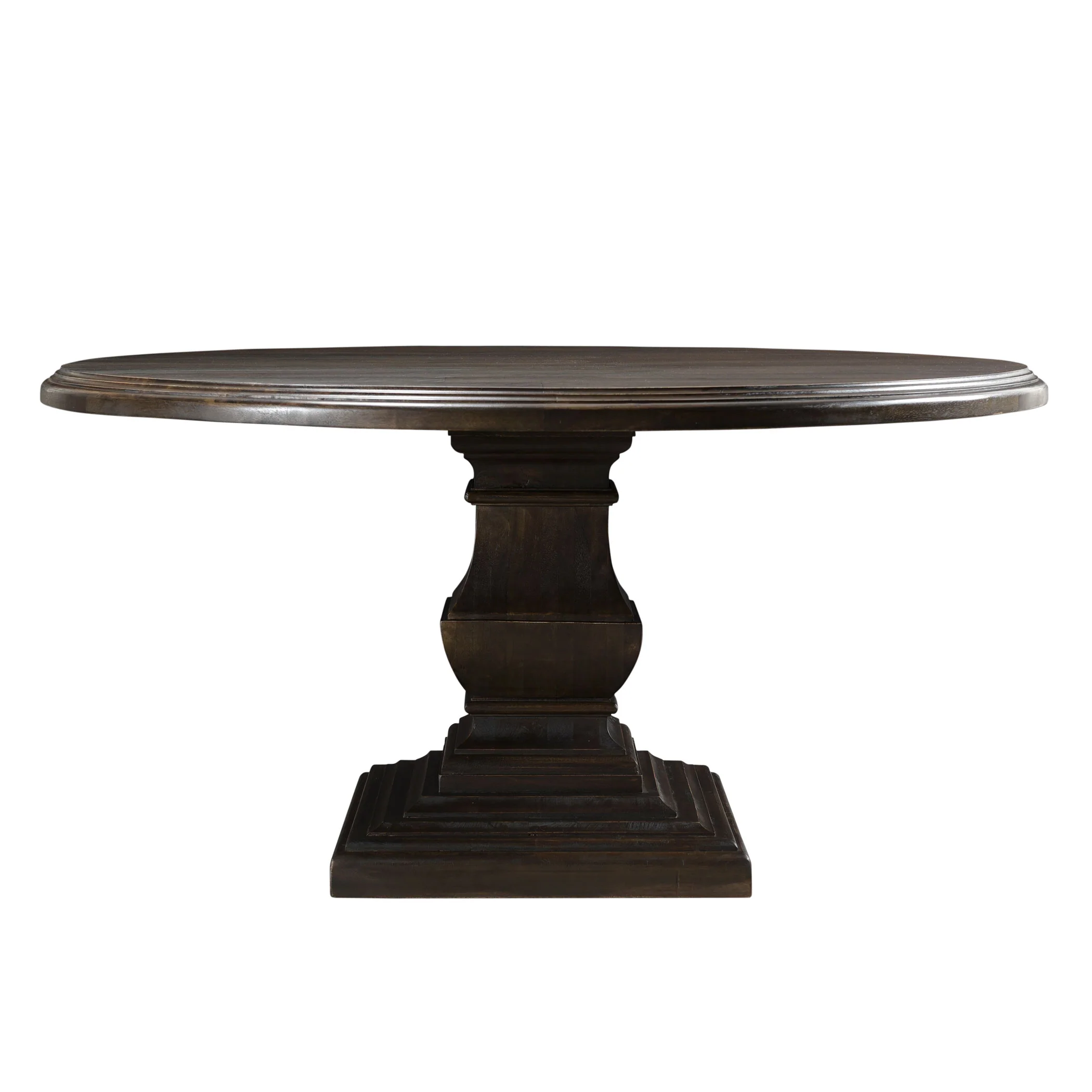 Nimes 60" Round Dining Table in Vintage Brown - Image 11