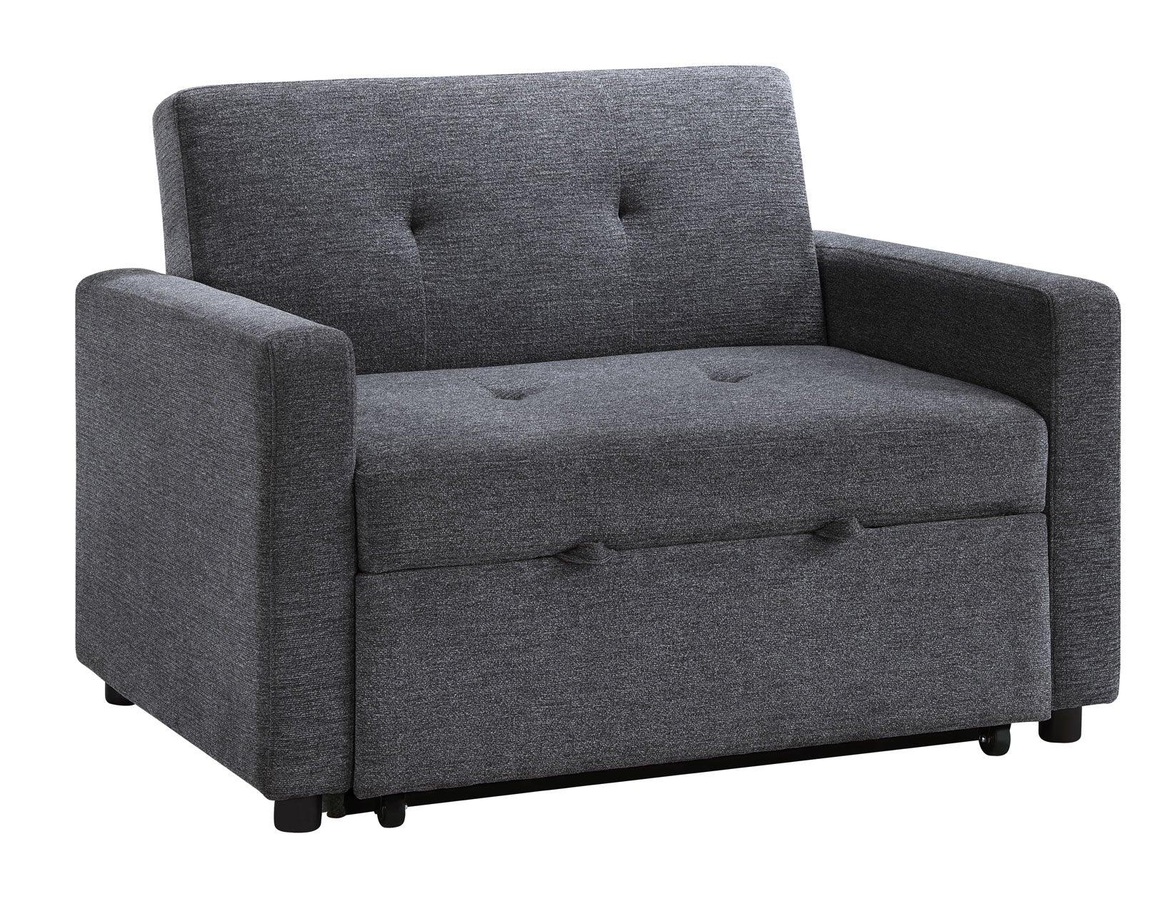 Noah Gray Convertible Sleeper Chair - Image 13