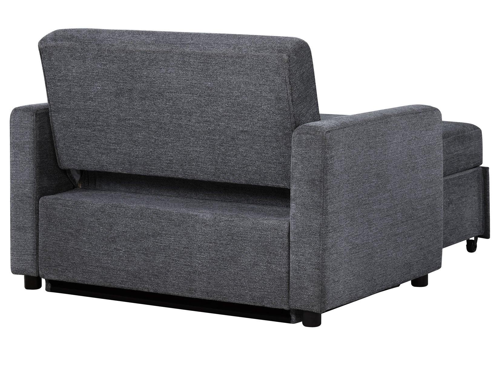 Noah Gray Convertible Sleeper Chair - Image 21