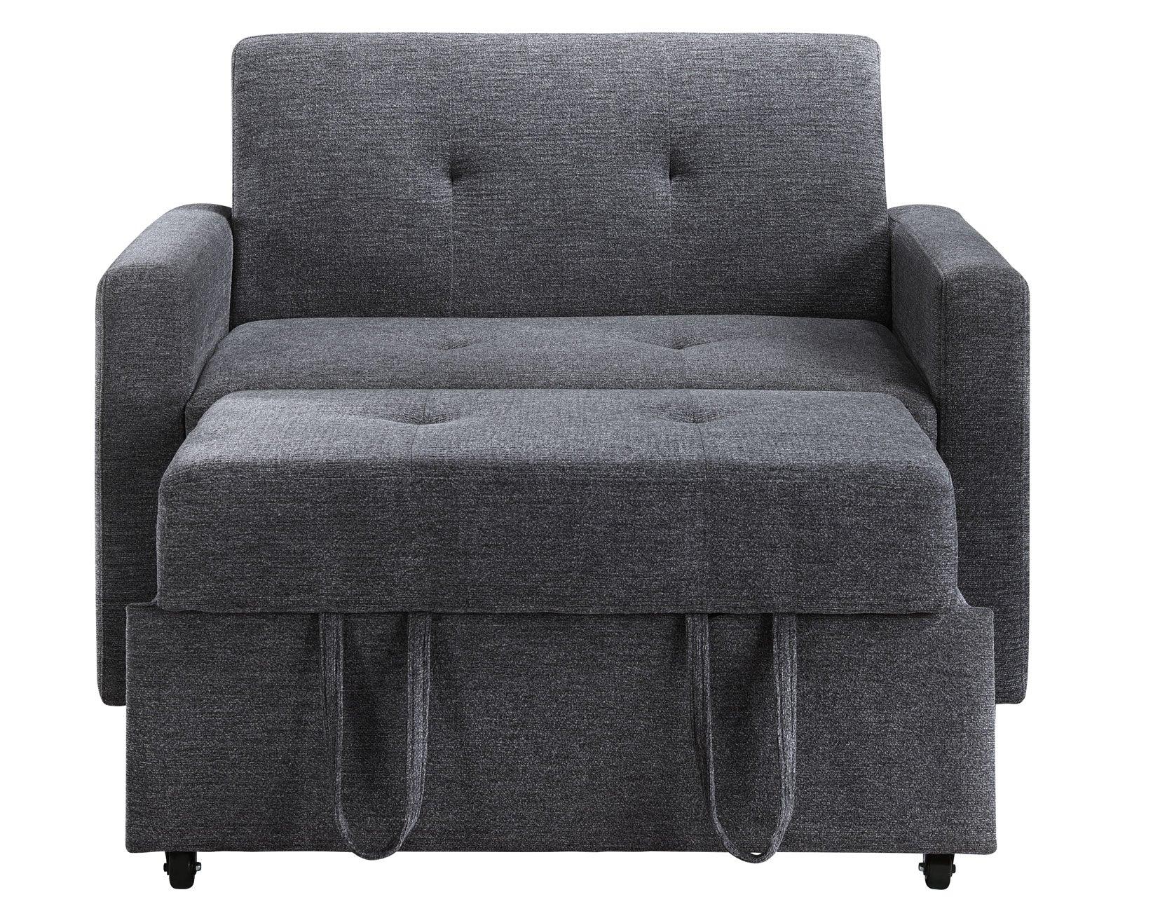 Noah Gray Convertible Sleeper Chair - Image 6