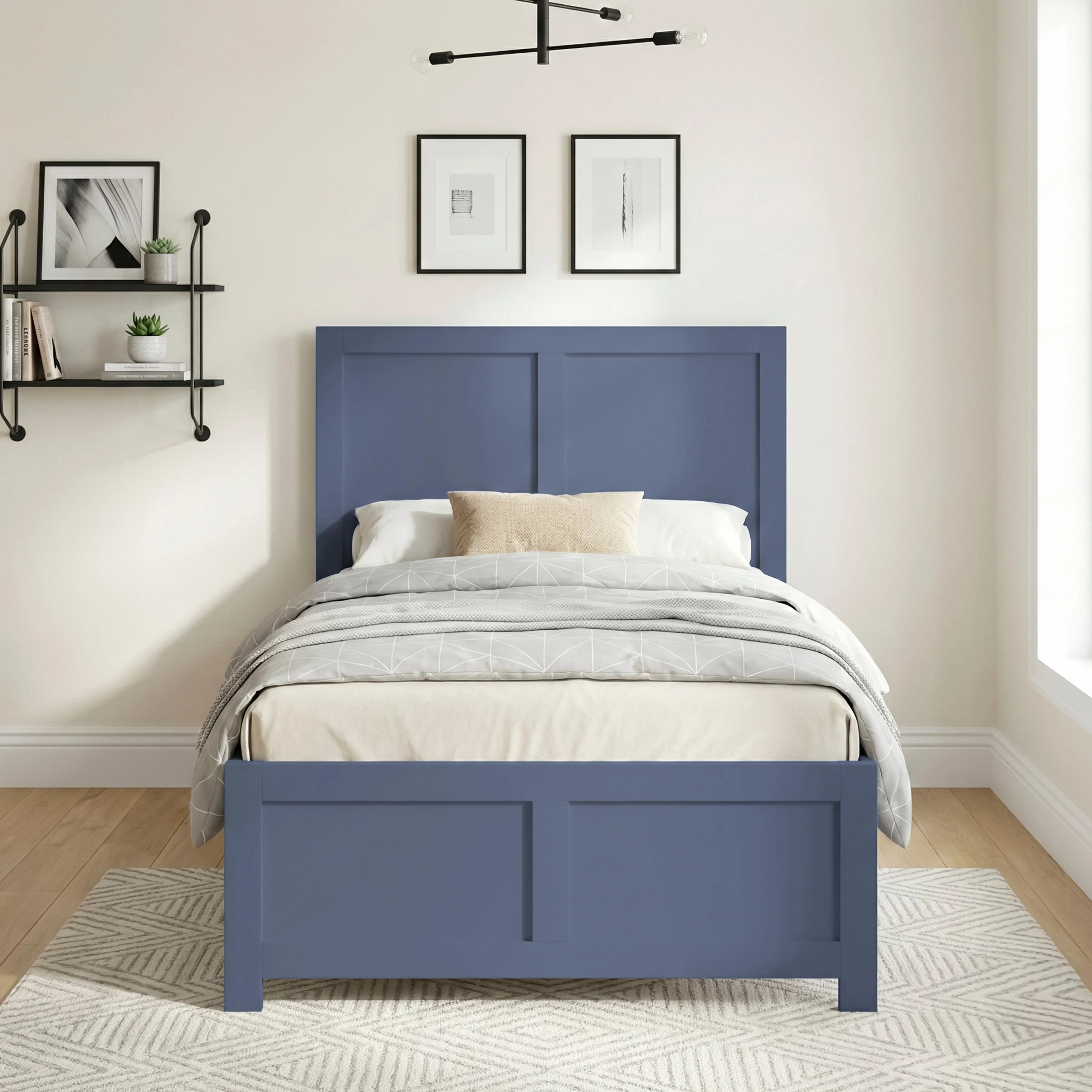 Nora Blue Twin Platform Bed - Image 22