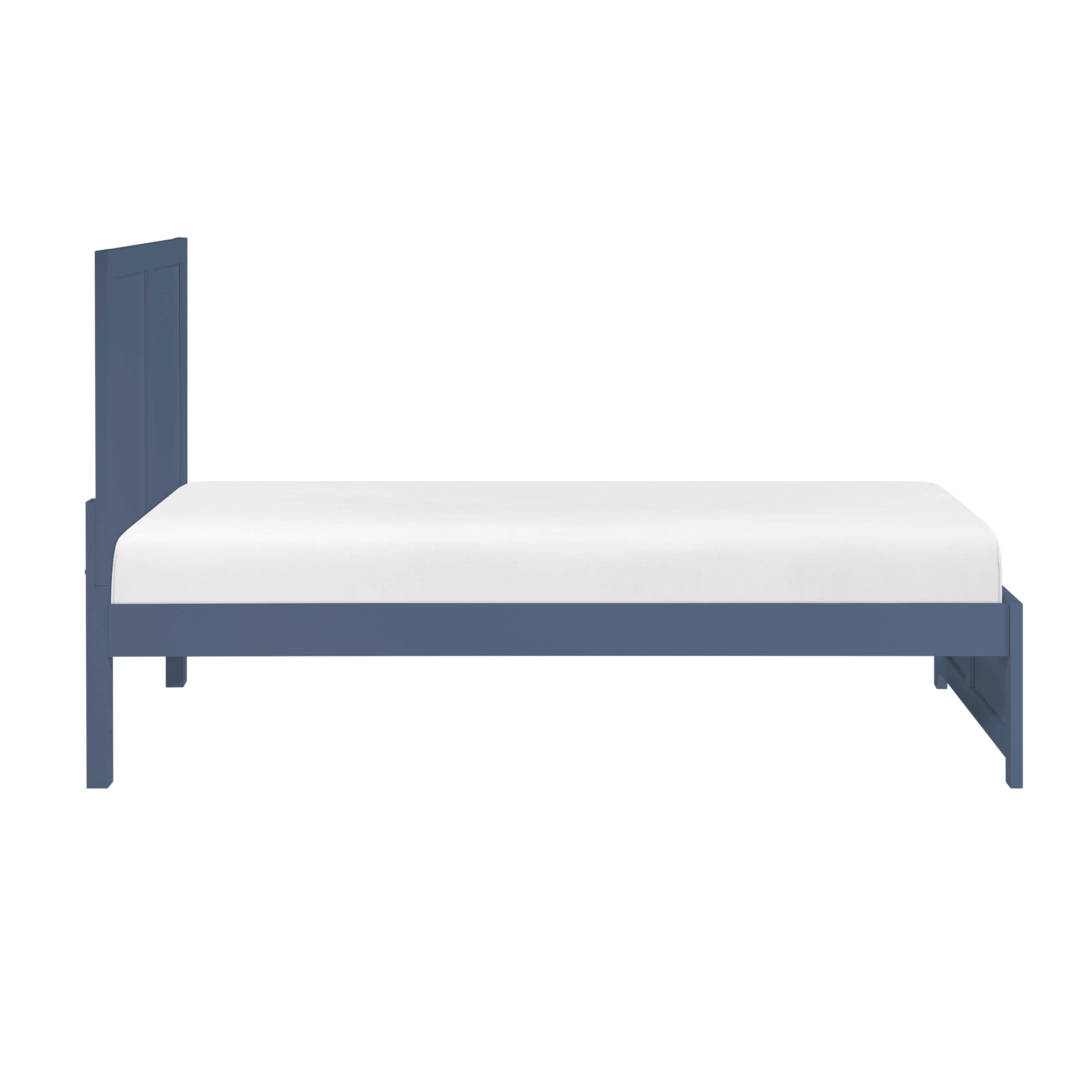 Nora Blue Twin Platform Bed - Image 3