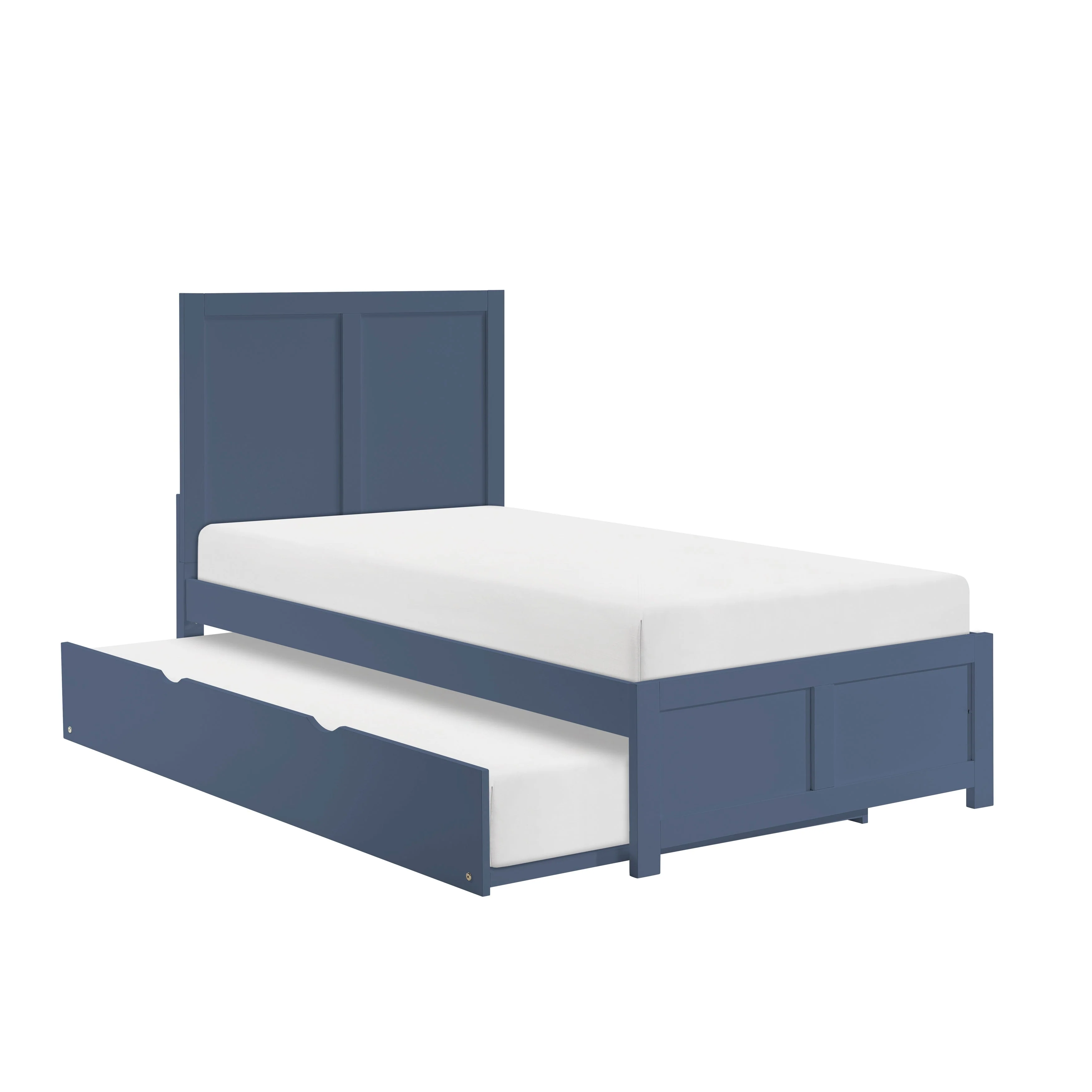 Nora Blue Twin Platform Bed - Image 5