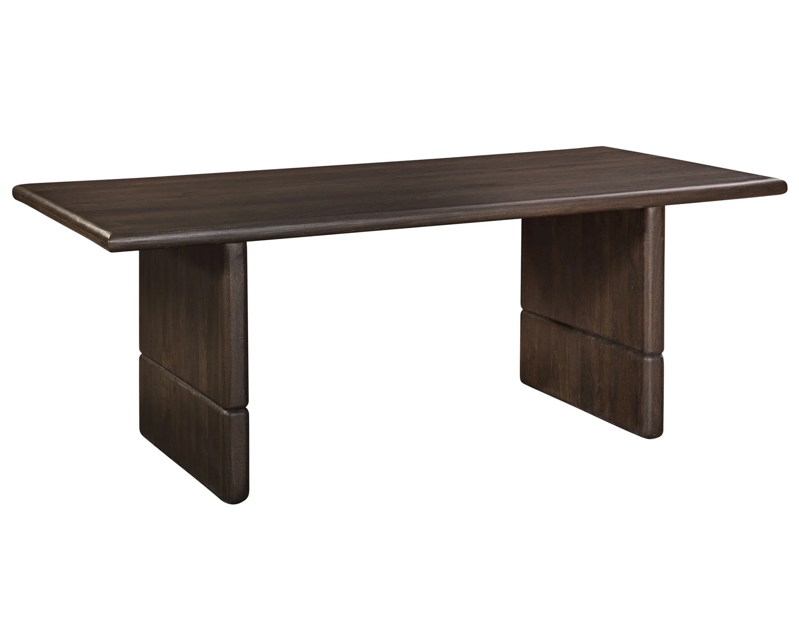 Norvell Dark Espresso Solid Wood 78″ Table - Image 4